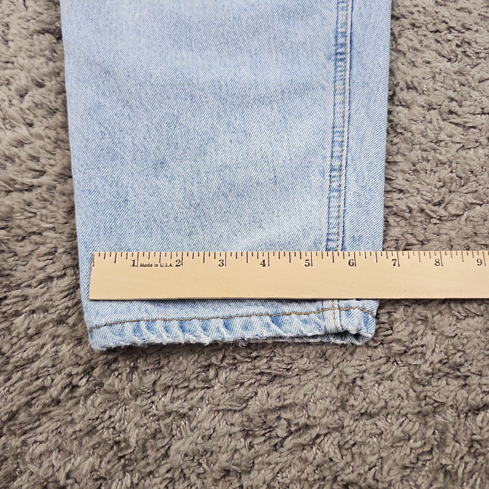 Gap VINTAGE Gap Jeans Women 14 Ankle High Light Wash Denim 27x27 Blue USA 100% Cotton Regular Style: Ankle Rise: High Size 36" / US 14 / IT 50 - 6 Thumbnail