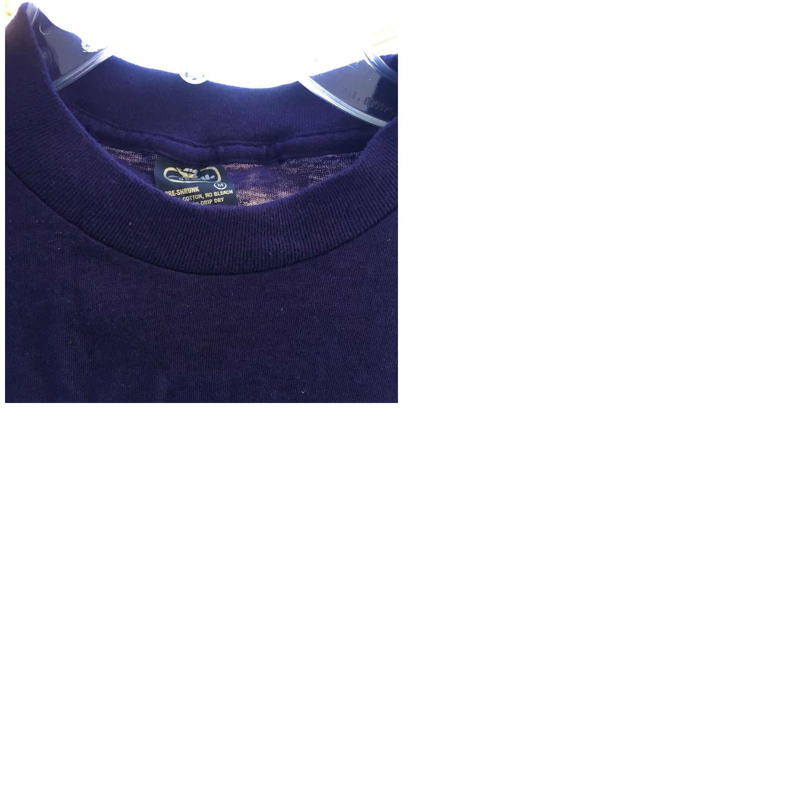 Anvil VINTAGE Anvil USA T-Shirt Blue M Graphic Tee Men 70s 1970s 1980s USA Front Back John Leli Cracking N Navy Blue White Lettering Short Sleeve Size M Size US M / EU 48-50 / 2 - 9 Thumbnail