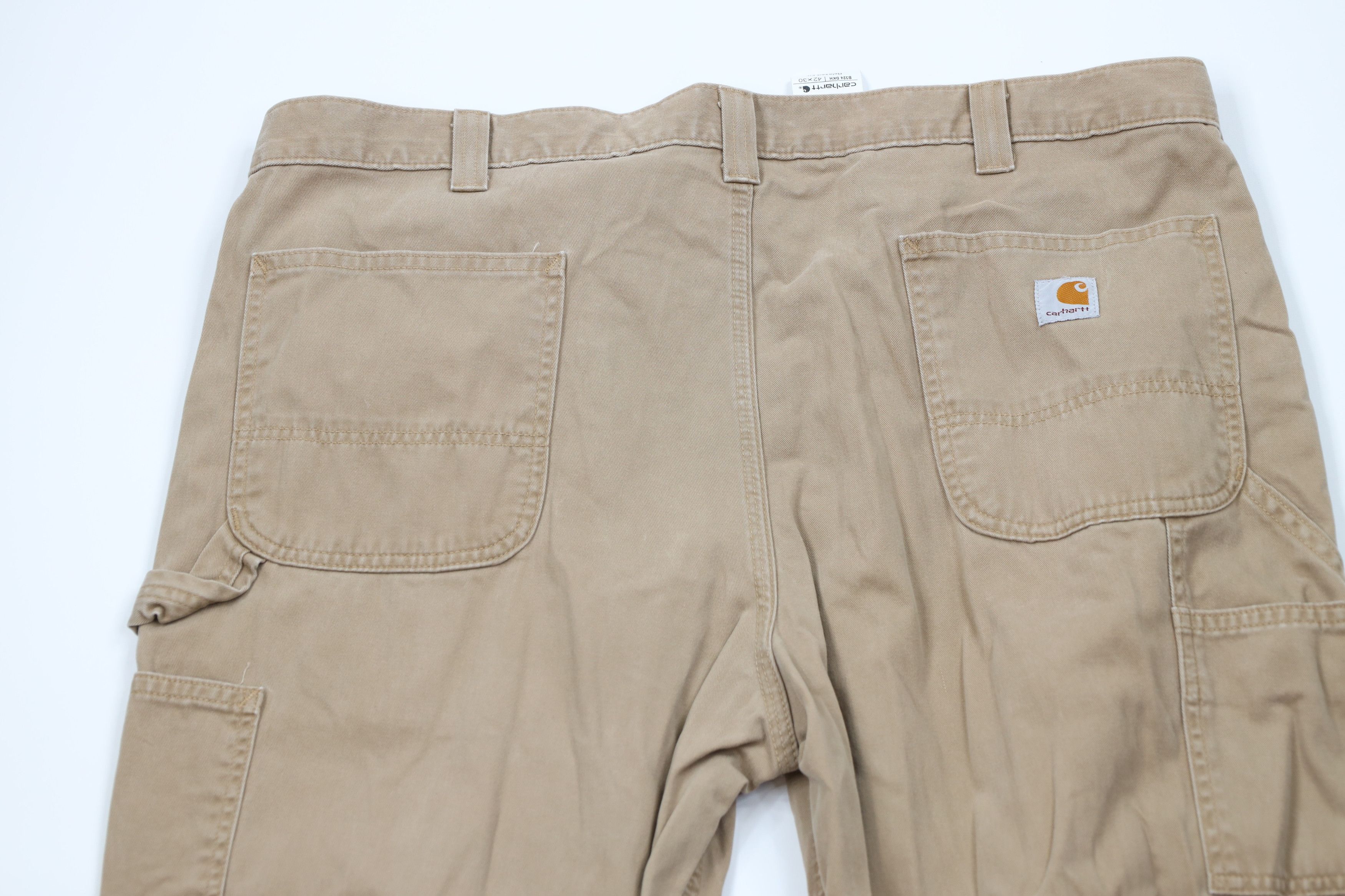 Carhartt Vintage Carhartt Wide Leg Dungaree Chino Pants Dark Brown Size US 42 / EU 58 - 8 Thumbnail