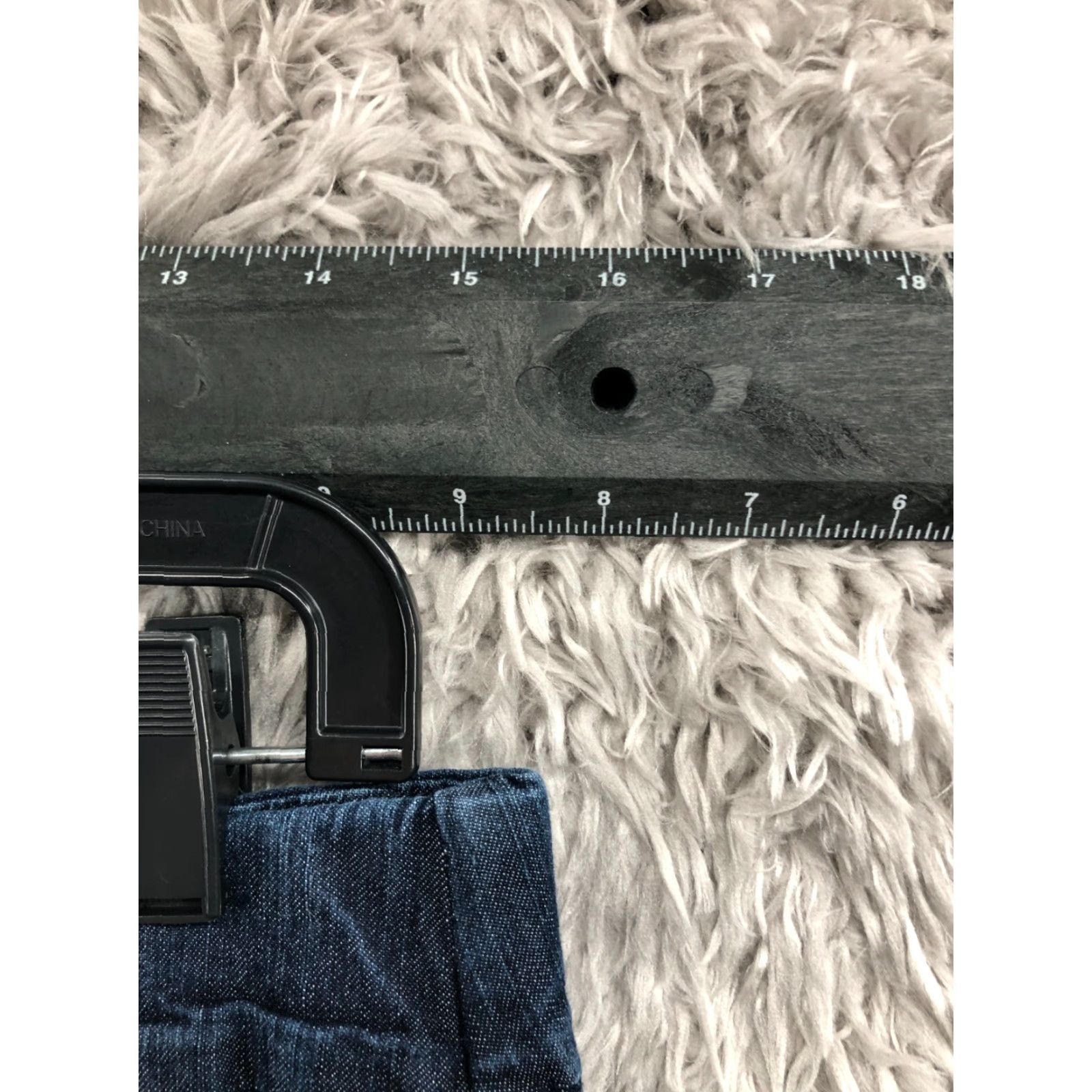 Vintage CHIC Jeans Jegging Dark Wash Blue Denim Stretch Size 8P Petite Womens High Rise 27in Inseam 5-Pocket Size 30" / US 8 / IT 44 - 2 Thumbnail