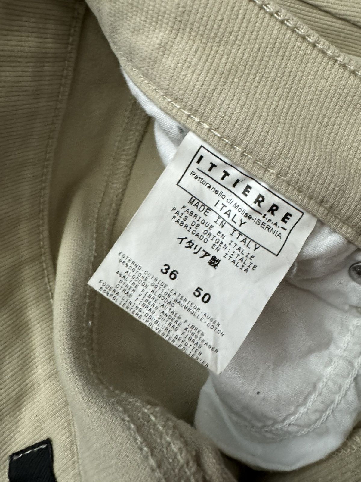 Versace Jeans Couture Versace Jeans Couture Micro Corduroy Jeans Pants Beige Size US 36 / EU 52 - 6 Thumbnail