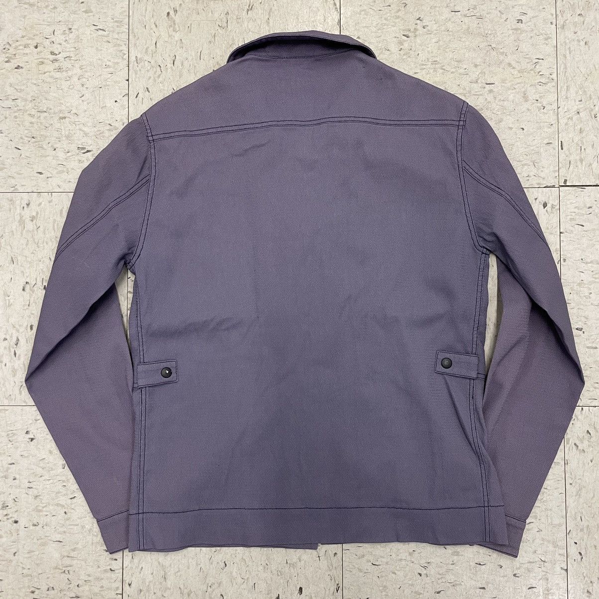 Patrik Ervell Shirt Jacket Nylon Snap Up Zip Pocket SS 2014 Lavender Size US M / EU 48-50 / 2 - 11 Thumbnail