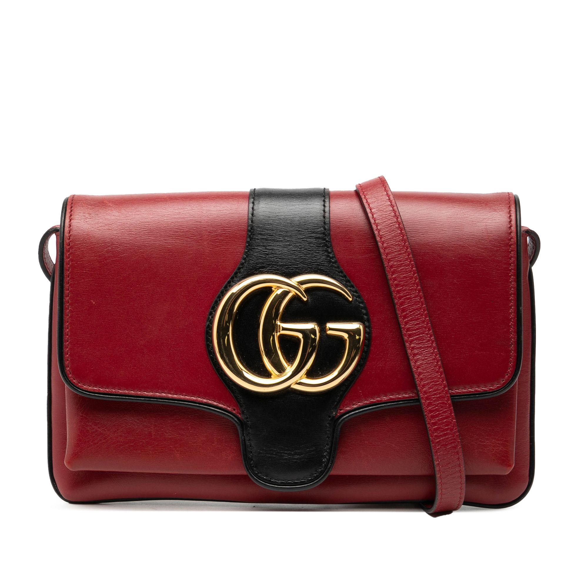 Gucci Gucci Small Bicolor Leather Arli Crossbody Size ONE SIZE - 1 Thumbnail