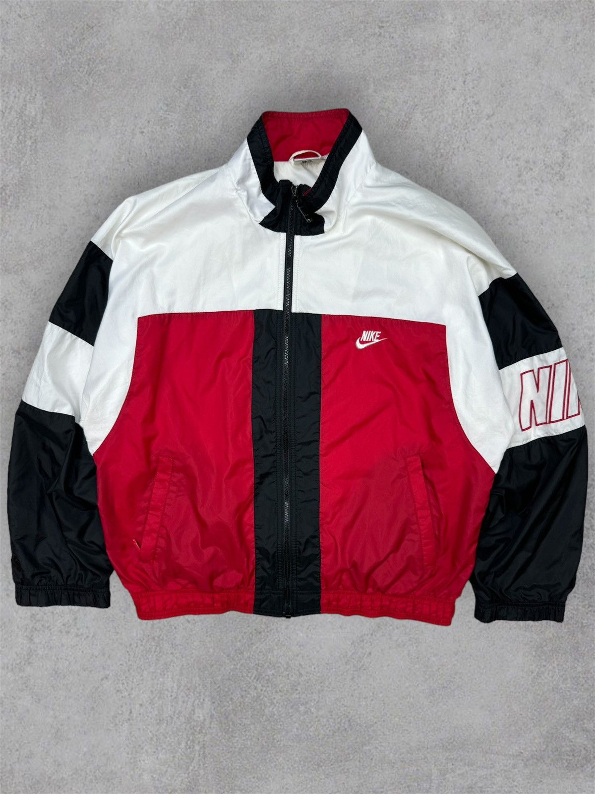 Nike × Vintage Vintage Nike 90s Windbreaker Jacket Size US S / EU 44-46 / 1 - 2 Thumbnail