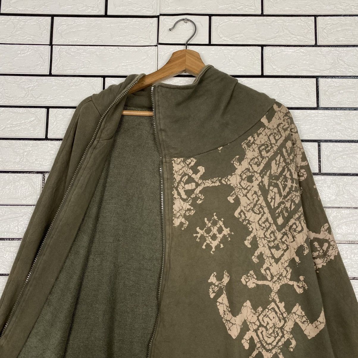 Japanese Brand 📌Long Design Zipper Jacket Amina Parka Style Navajo Size US M / EU 48-50 / 2 - 14 Thumbnail