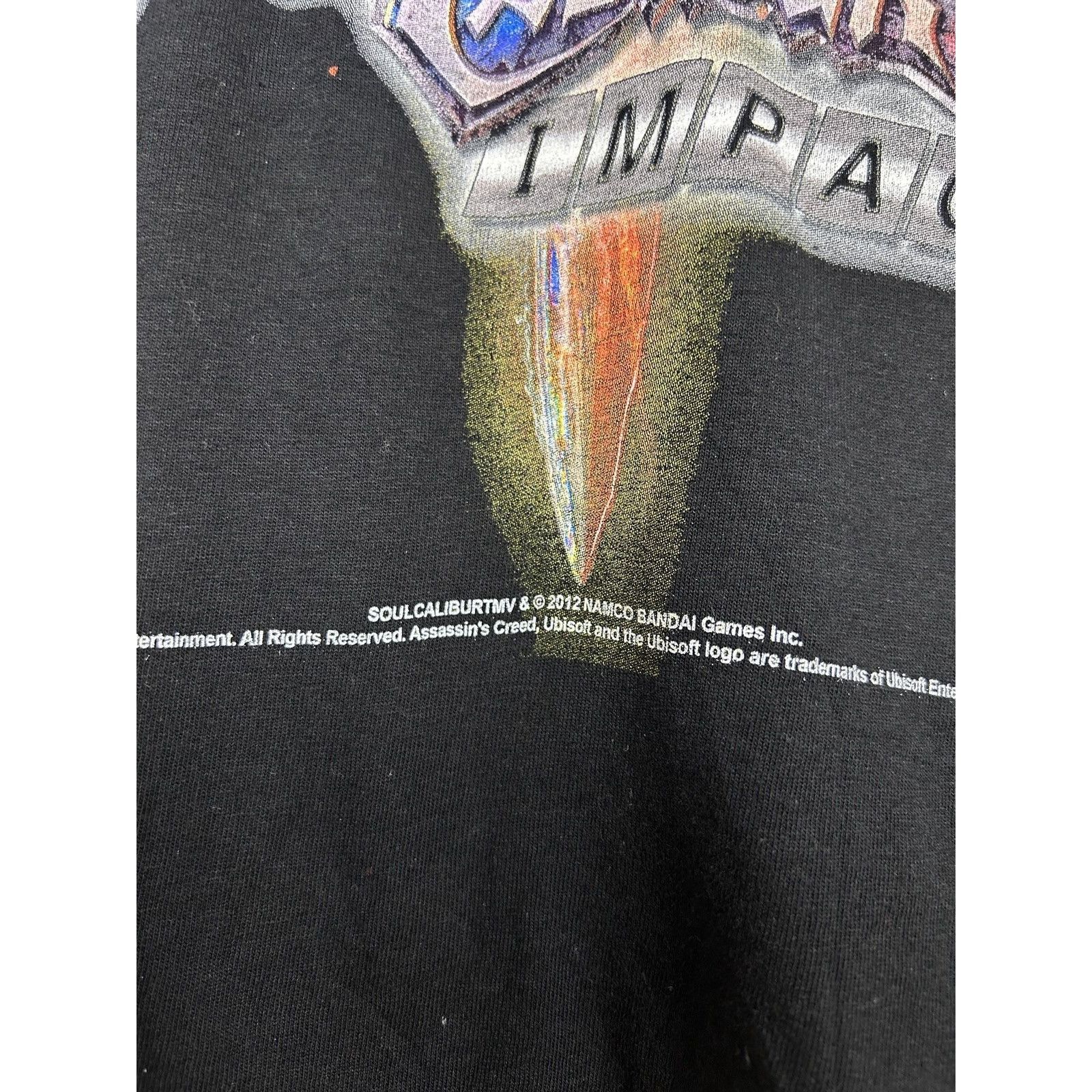 The Game Vintage Soulcalibur V Impact 2012 Tournament T-Shirt Black Size US L / EU 52-54 / 3 - 4 Thumbnail