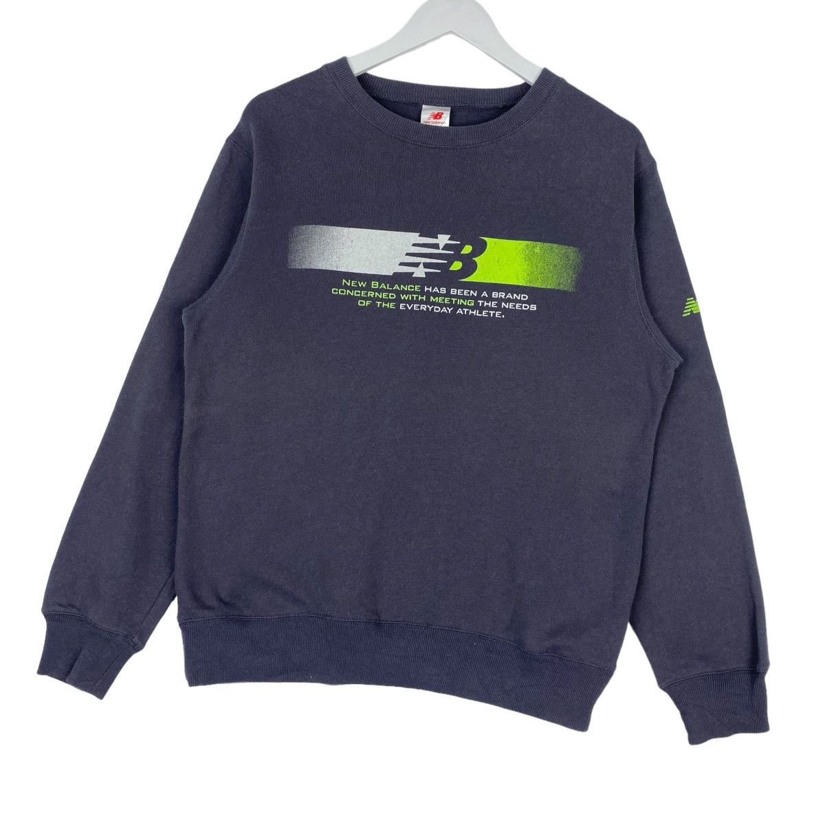 New Balance New Balance Sweathsirt Crewneck Pullover Jumper Size US M / EU 48-50 / 2 - 3 Thumbnail