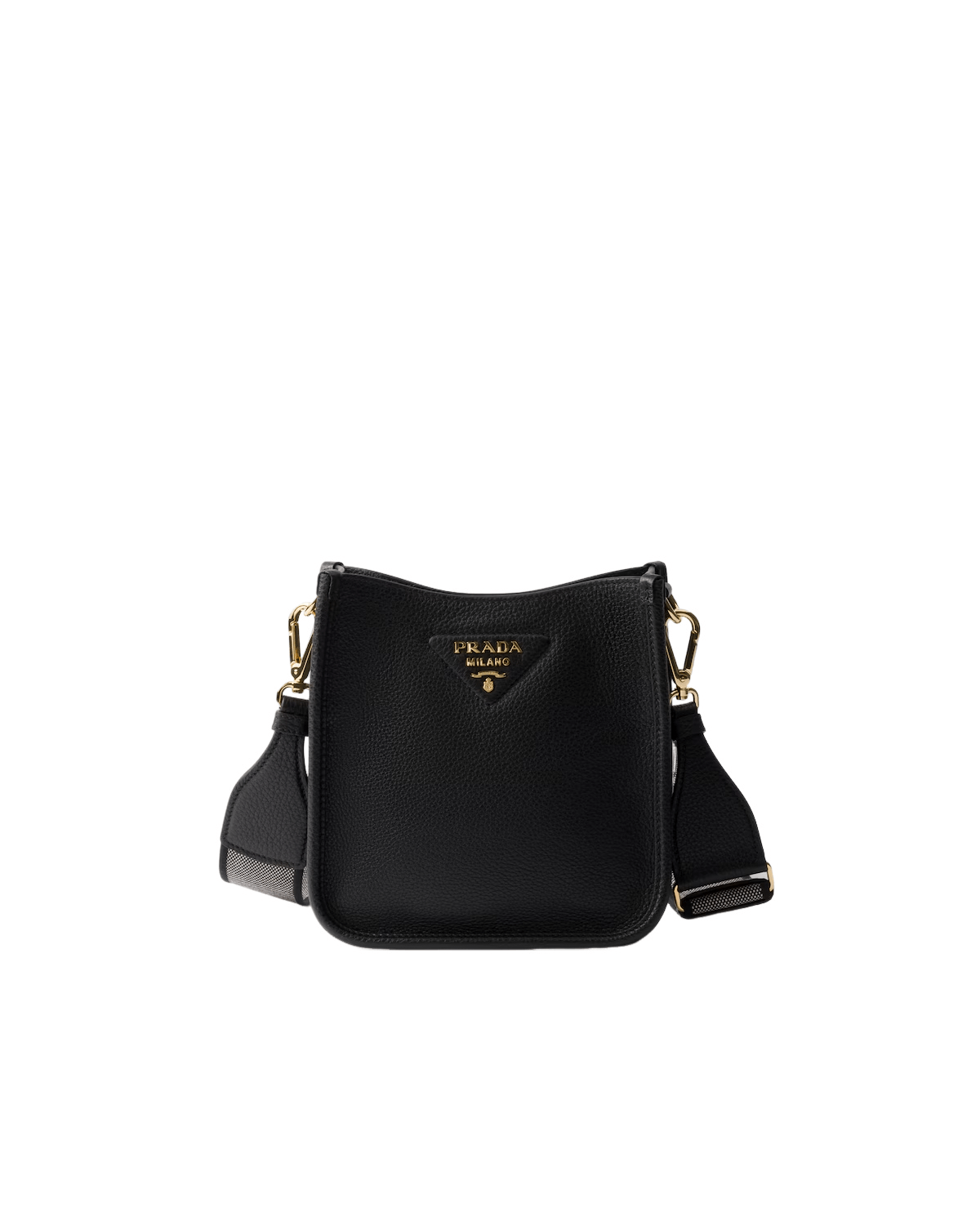 Prada PRADA Mini Black Leather Shoulder Bag New & Authentic Size ONE SIZE - 4 Thumbnail