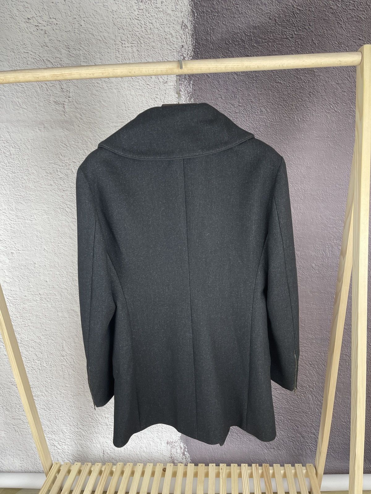 GF Ferre Gianfranco Ferre full zip grey wool suit coat GFF Size US M / EU 48-50 / 2 - 12 Thumbnail