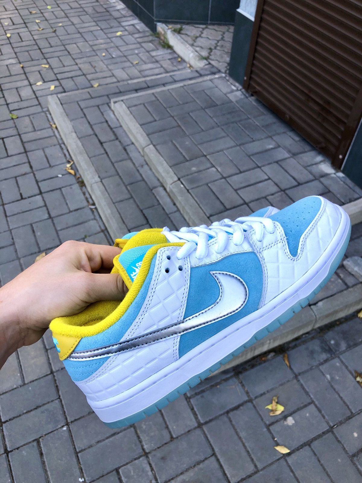 Nike Nike SB Dunk Low Pro FTC Lagoon Pulse Size US 8 / EU 41 - 4 Thumbnail