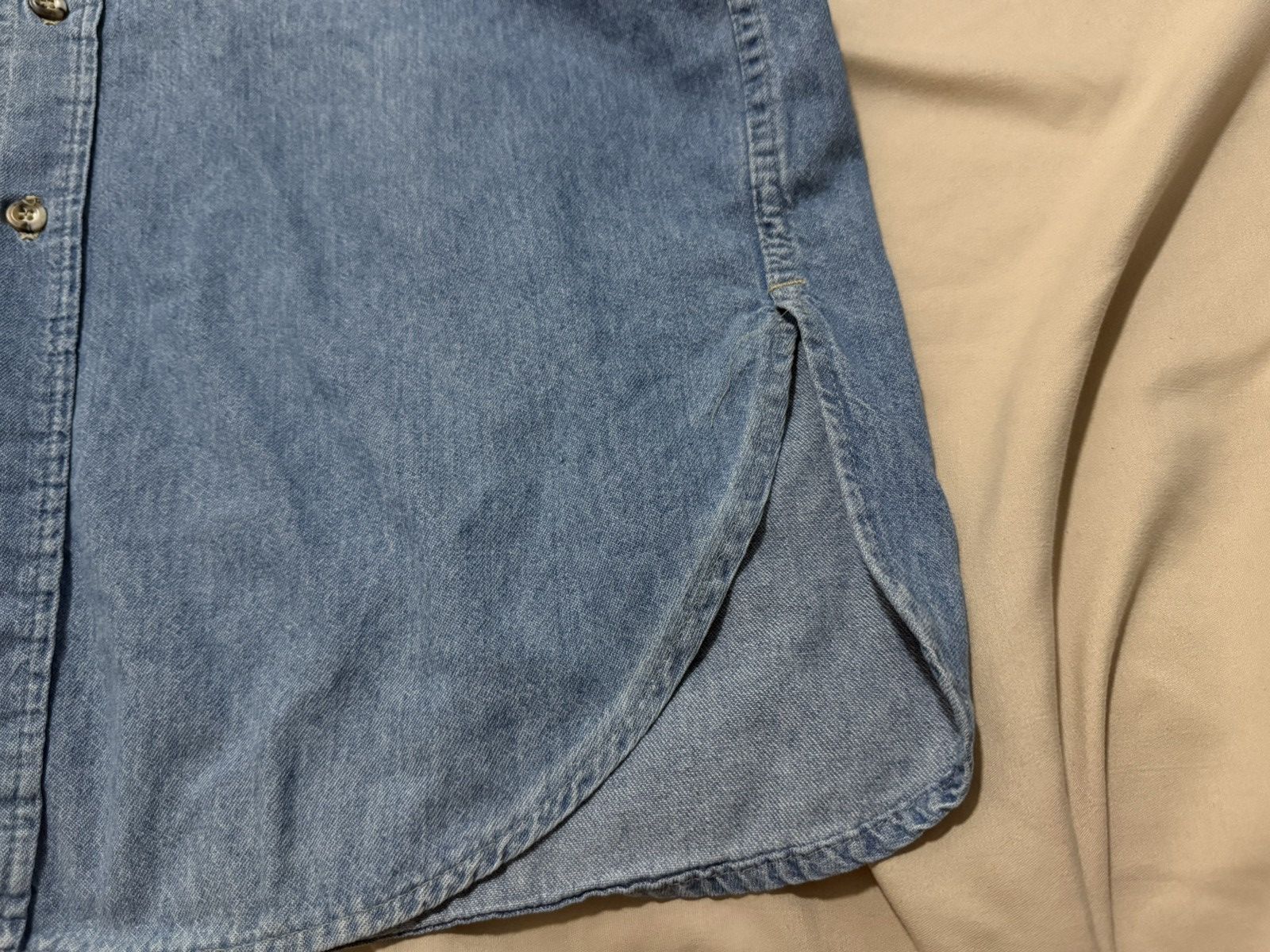 Vintage Vintage 70s Five Brother Denim Long sleeve Shirt Flannel Size US M / EU 48-50 / 2 - 7 Thumbnail