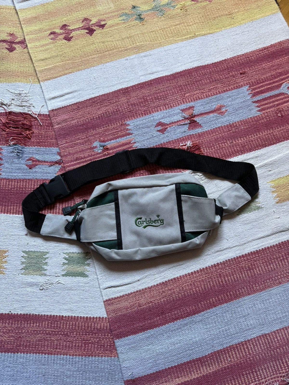 Vintage Vintage 00’s Carlsberg y2k Japanese Brand Waist Bag Size ONE SIZE - 1 Thumbnail