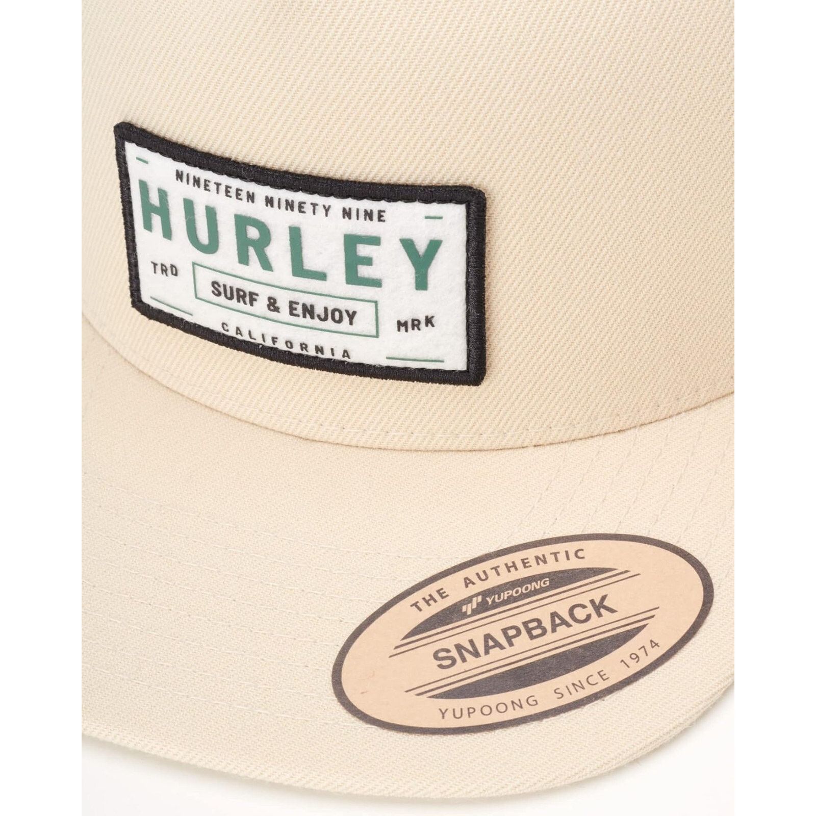 Hurley Hurley Men's Hat Bixby Flat Bill Wool Blend Snapback Cap Size ONE SIZE - 3 Thumbnail
