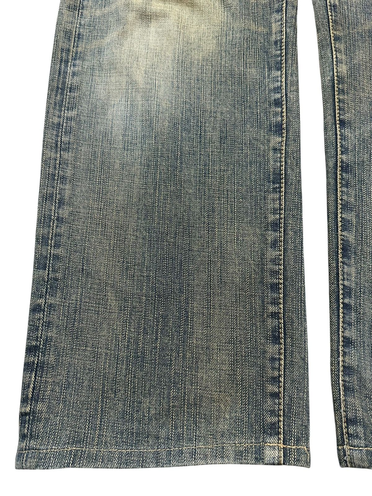 Japanese Brand Vintage Japanese Brand Mud Wash Style Baggy Jeans Size US 35 - 7 Thumbnail