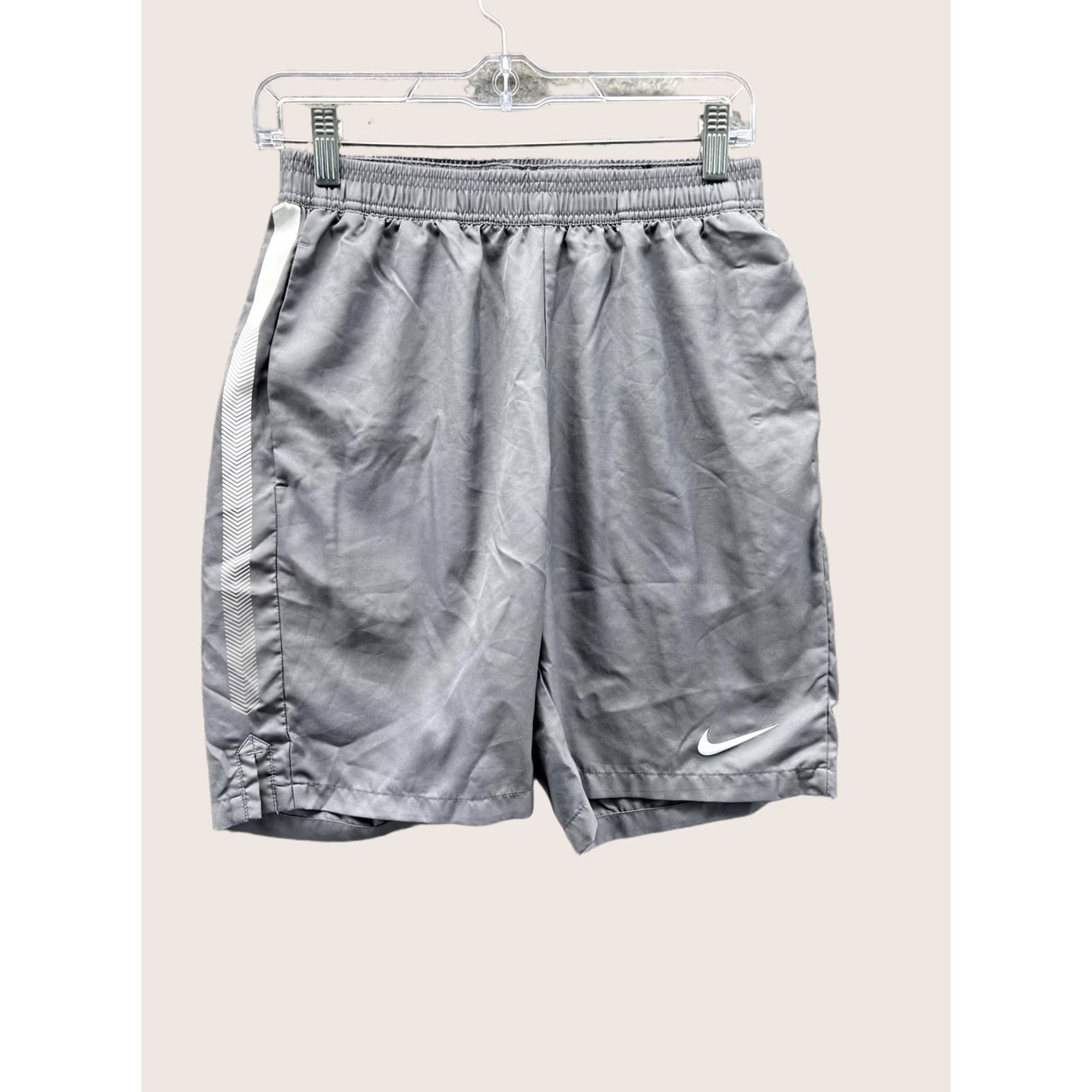 Nike Nike Dri-FIT Shorts Mens Small Gray Athletic Running 7 Inseam 830821-036 Size US 29 - 1 Thumbnail