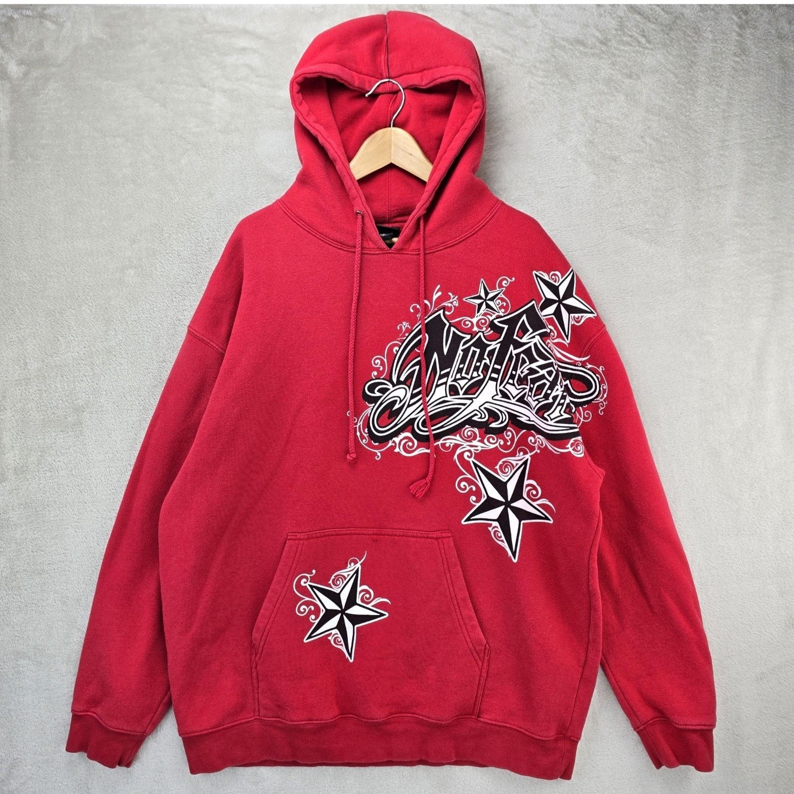 No Fear Vintage No Fear Hoodie Mens 2XL Red Sweatshirt Stars Y2K Size US XXL / EU 58 / 5 - 1 Thumbnail