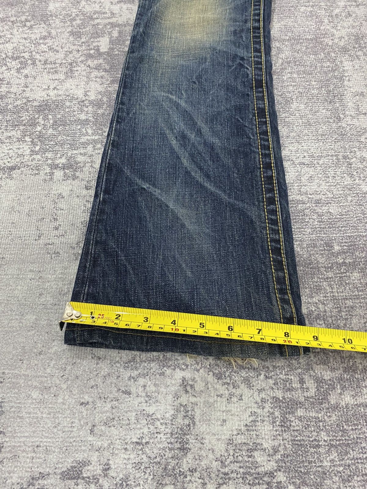 Japanese Brand y2k lolita jeans studded flared wash jeans Size US 30 / EU 46 - 15 Thumbnail