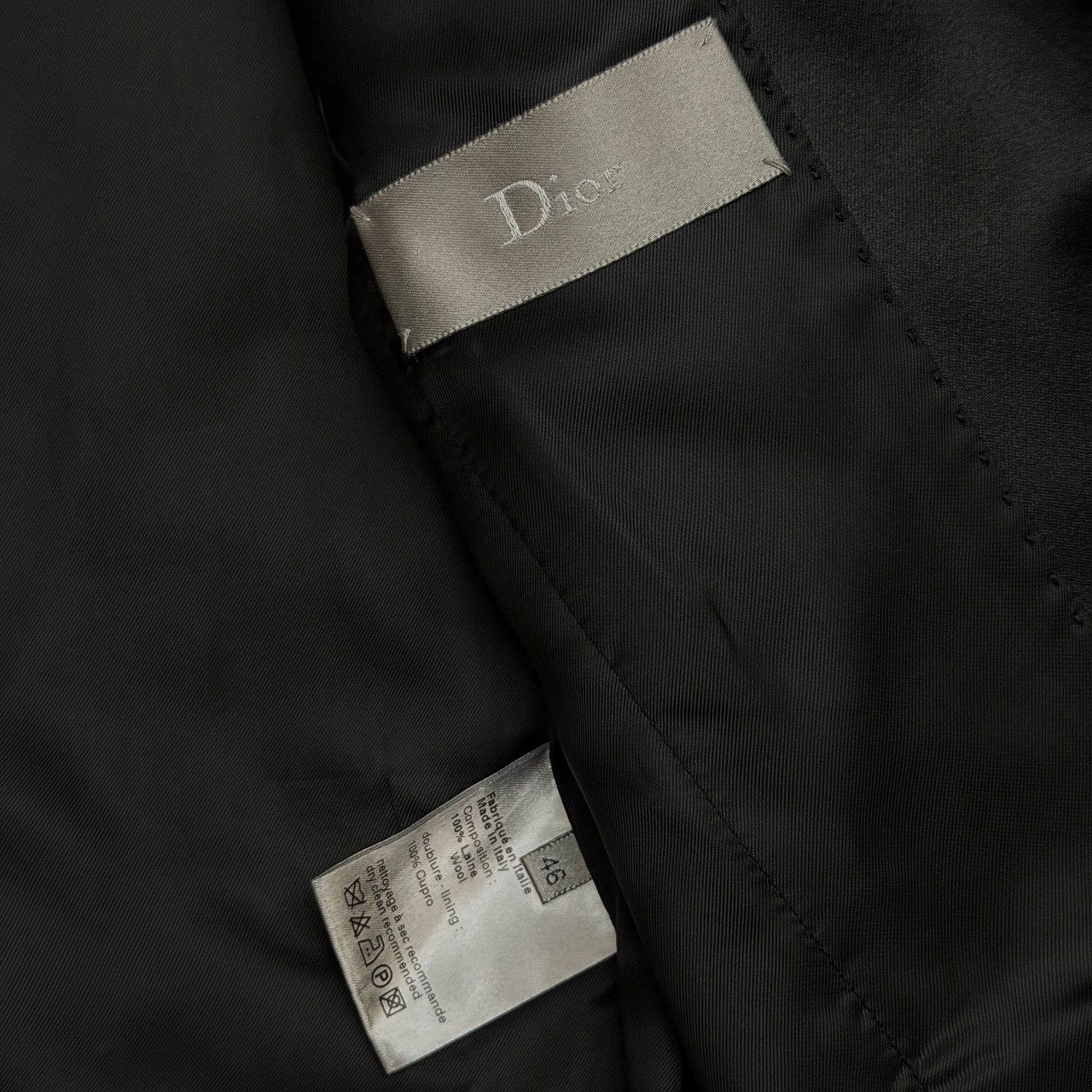 Hedi Slimane AW06 Dior Homme By Hedi Slimane Cut Out Blazer Size 46S - 5 Thumbnail