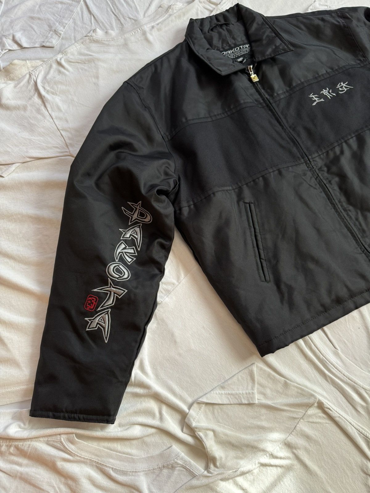 Vintage Vintage Y2K Dakota Moto Racing Jacket Size US L / EU 52-54 / 3 - 6 Thumbnail