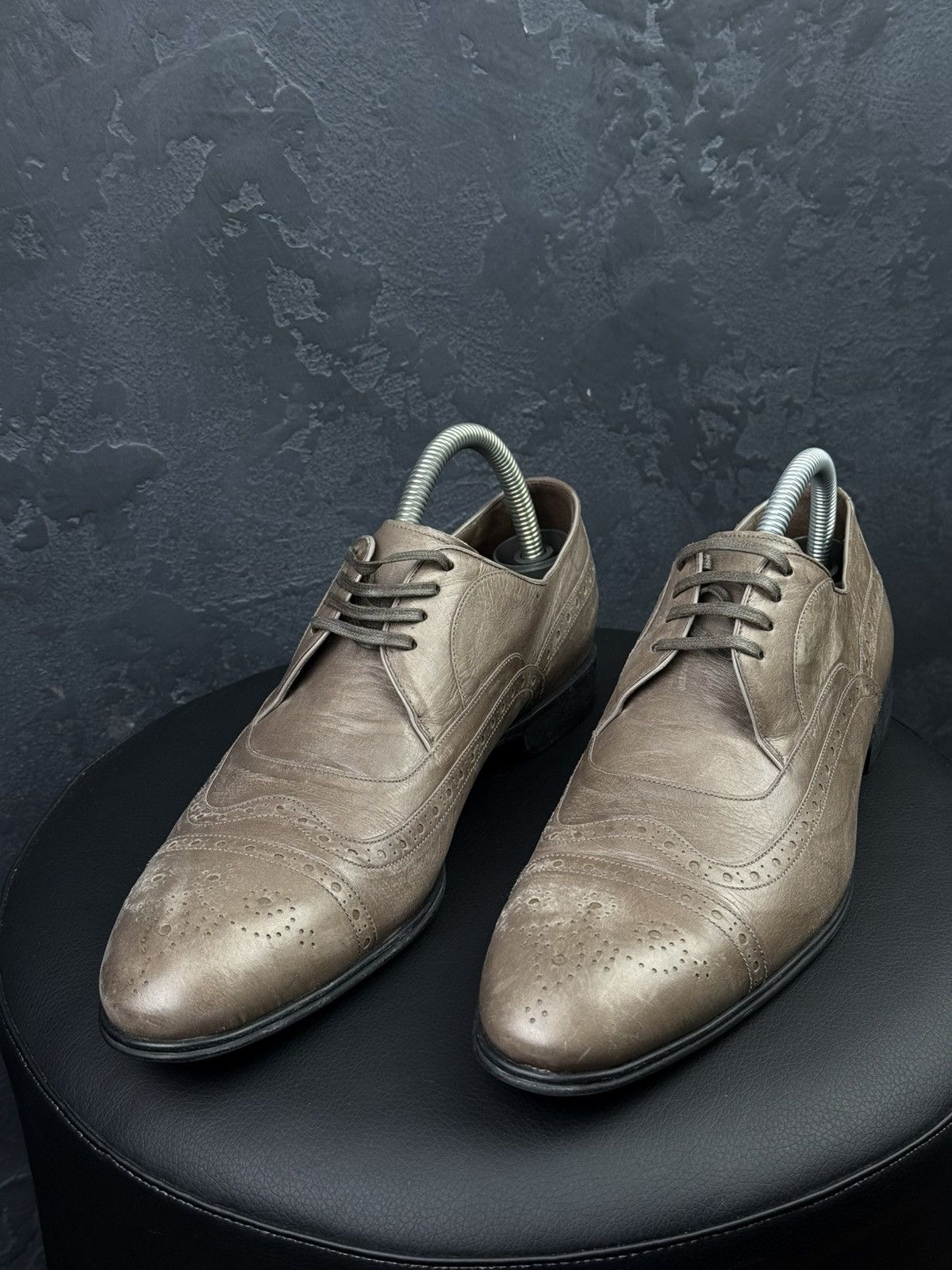 Dolce & Gabbana DOLCE & GABBANA Leather Derby Shoes Size 6 Size US 6 / EU 39 - 3 Thumbnail