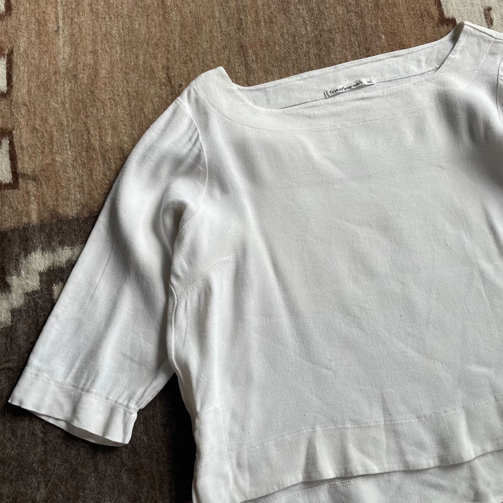 Transit Transit Par-Such Linen Blend Top Size S 9335AC Size S / US 4 / IT 40 - 3 Thumbnail