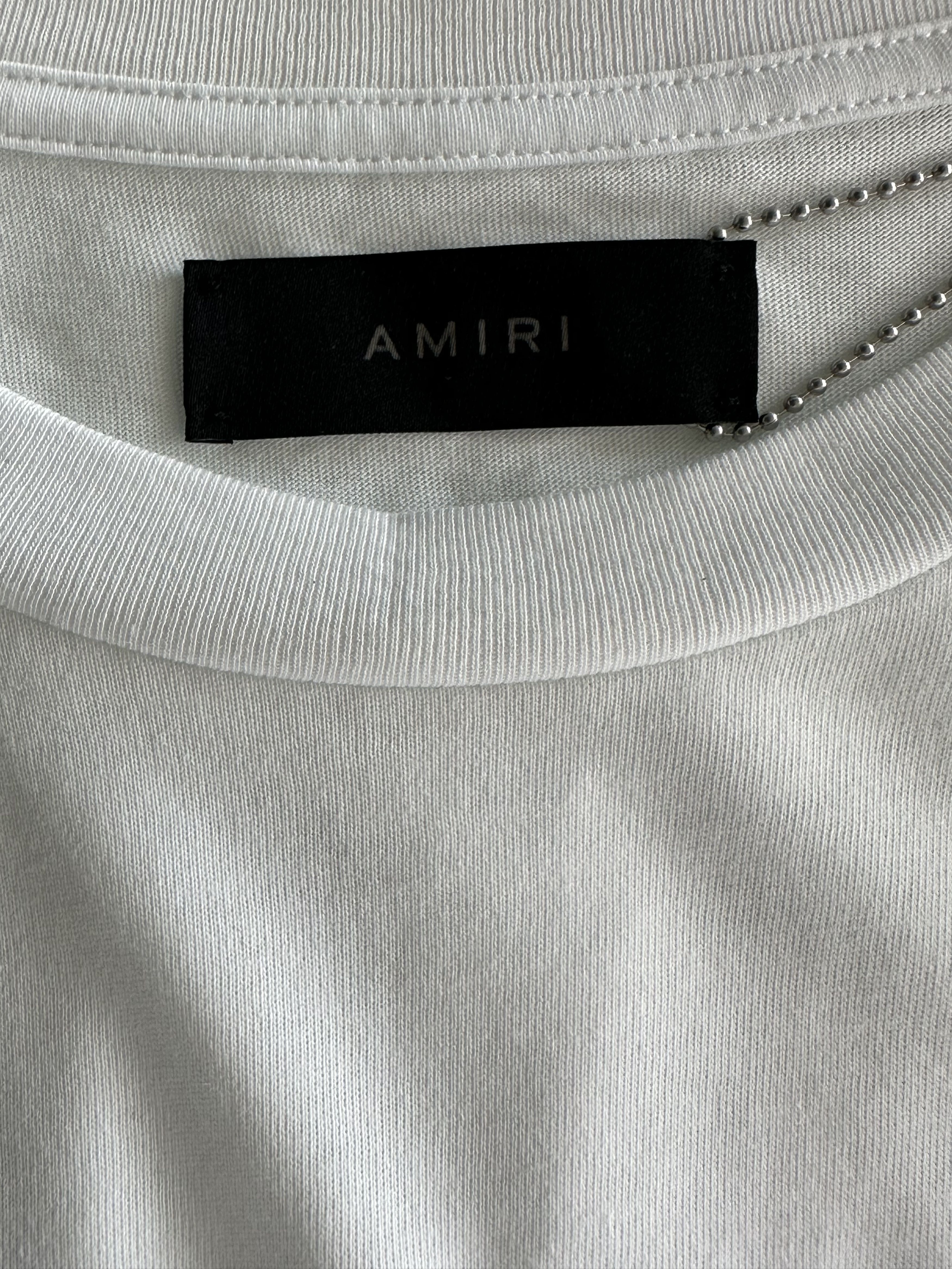 Amiri Amiri White Records Logo T-Shirt Size US XXL / EU 58 / 5 - 3 Thumbnail
