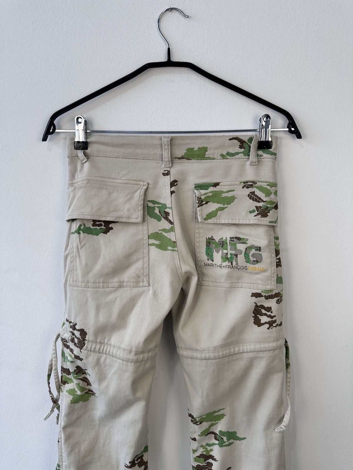 Marithe + Francois Girbaud Vtg Marithe Francois Girbaud Archive CargoPants Y2K Techwear Size 26" / US 2 / IT 38 - 14 Thumbnail
