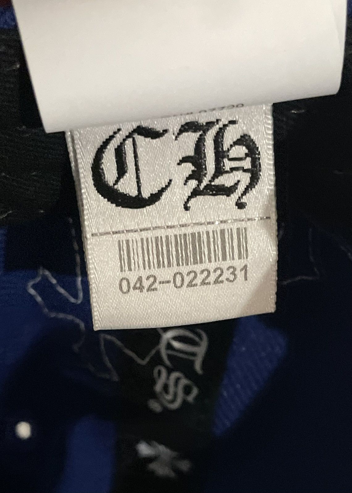 Chrome Hearts Chrome Hearts CH Hat Cross Patch Baseball Cap Size ONE SIZE - 16 Thumbnail