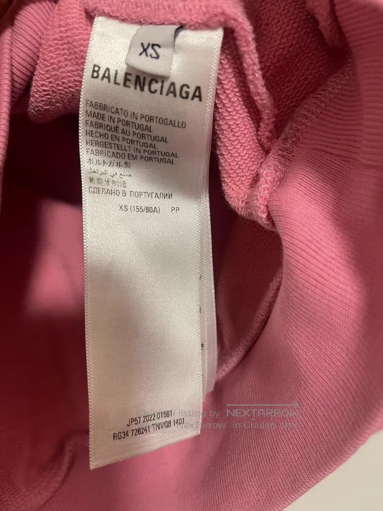 Balenciaga Balenciaga Logo Letter Print Hoodie Size US XS / EU 42 / 0 - 3 Thumbnail