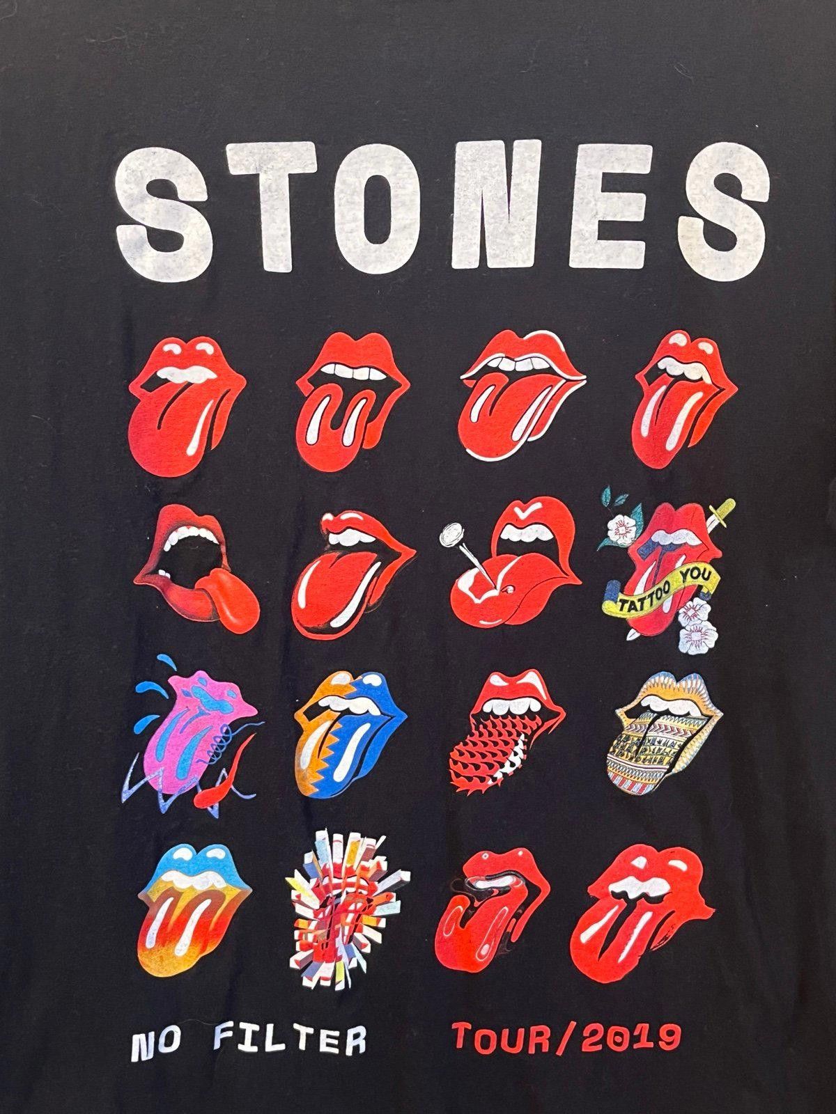Designer Rolling Stones Tshirt tee, no filter Tour 2019 band tour tee Size M / US 6-8 / IT 42-44 - 2 Thumbnail