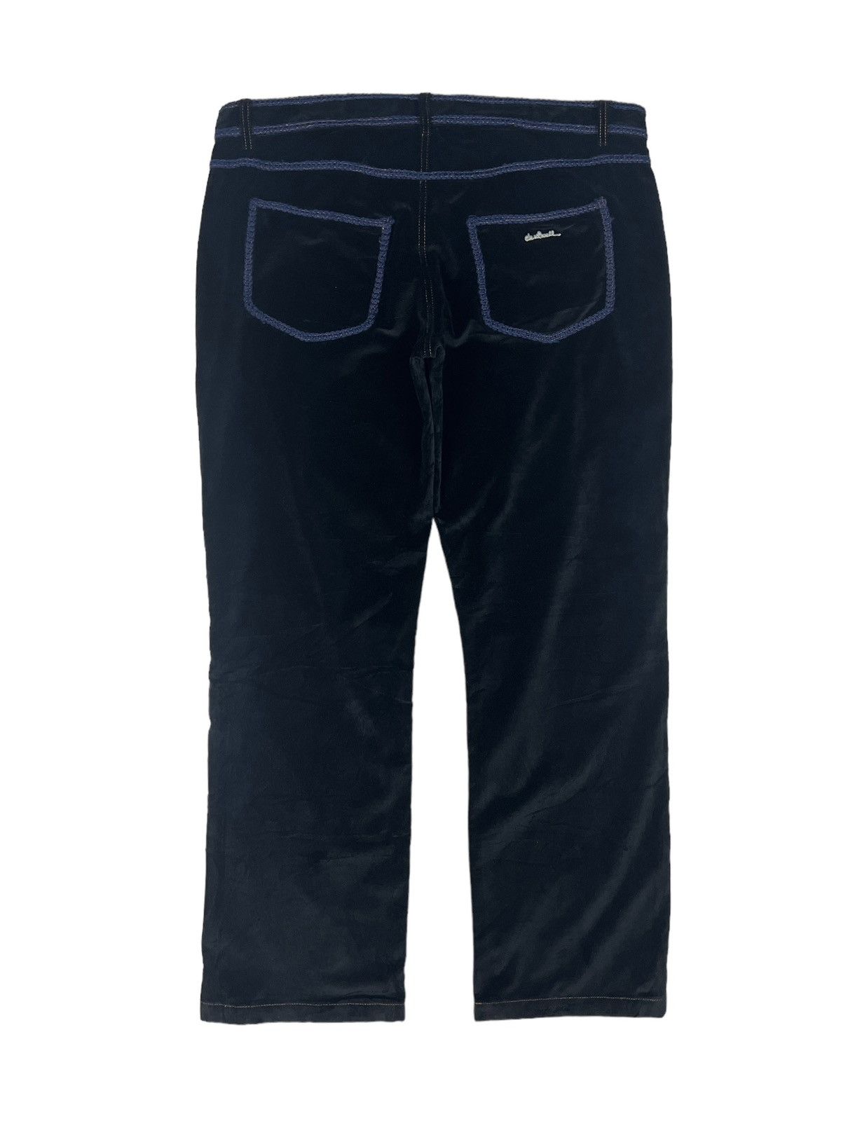 Roberto Cavalli Class by Roberto Cavalli Velvet Casual Pants Size US 38 / EU 54 - 2 Thumbnail