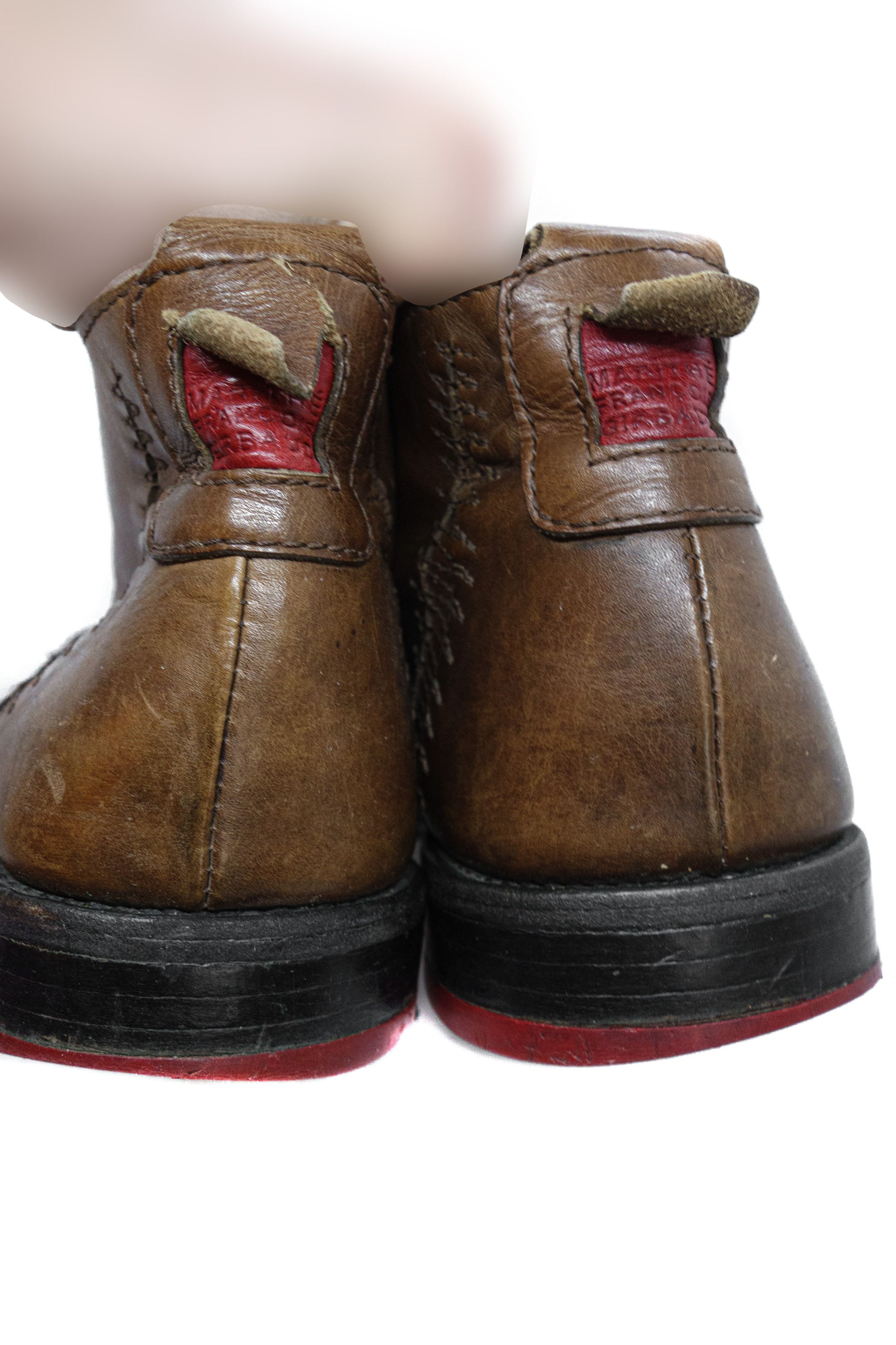 Marithe + Francois Girbaud 00S Punk Metal Grunge Boots Vintage Size US 9 / EU 42 - 4 Thumbnail