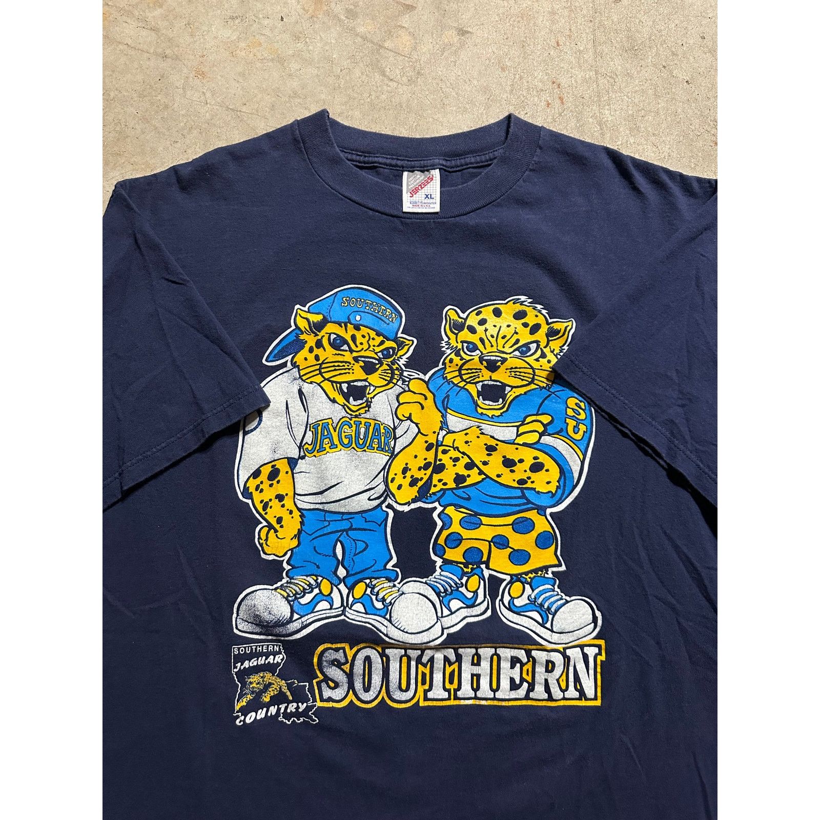 Jerzees × Vintage Vintage Southern University Jaguars Kris Kross T Shirt XL Size US XL / EU 56 / 4 - 3 Thumbnail