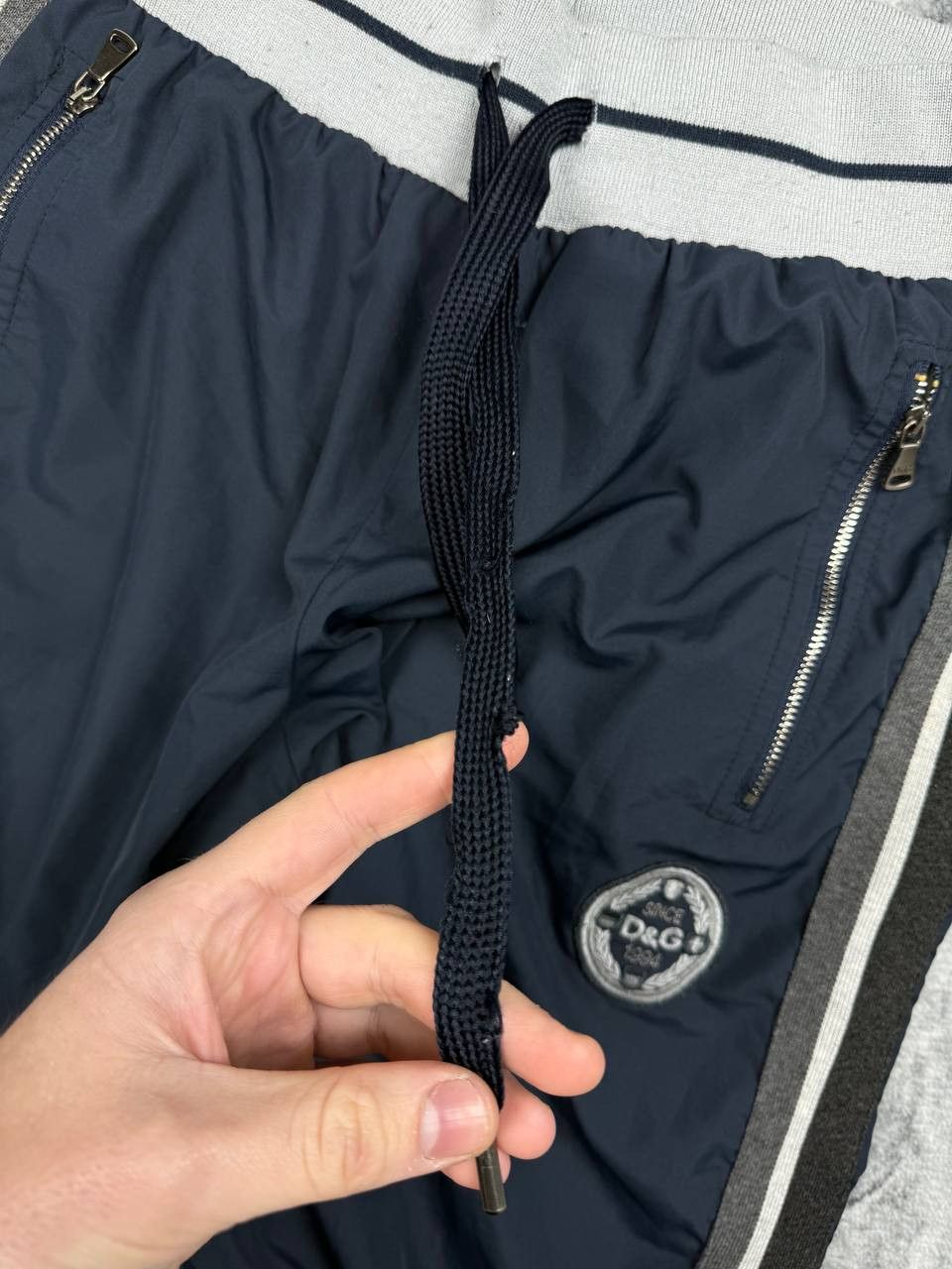Dolce & Gabbana Dolce Gabbana Track Pants Nylon Stripped Size US 34 / EU 50 - 17 Thumbnail