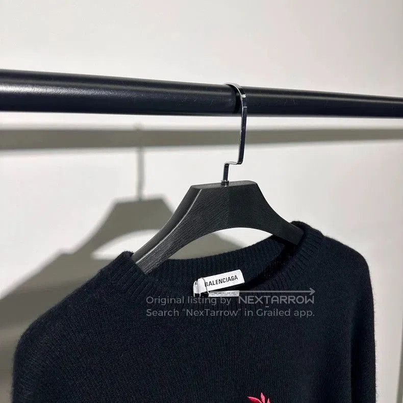 Balenciaga Balenciaga Pink Wheat Ear Sweatshirt. Size US S / EU 44-46 / 1 - 3 Thumbnail