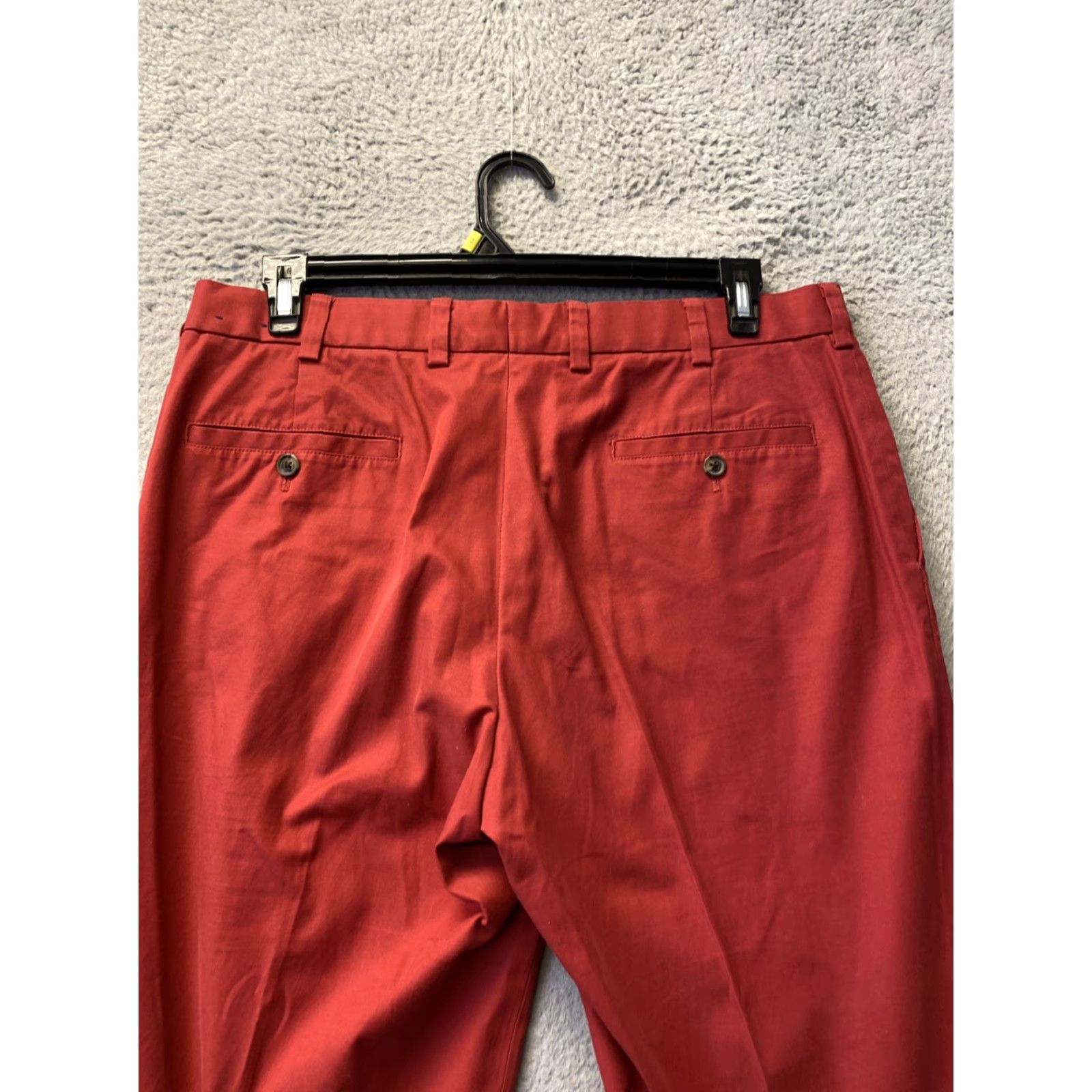 Brooks Brothers Brooks Brothers Pants Mens 36x34 Chino Dress Pants Red Wool Polyester Stretch Slim Straight Front Zipper 34 In Inseam Classic Regular Men Size US 36 / EU 52 - 7 Thumbnail