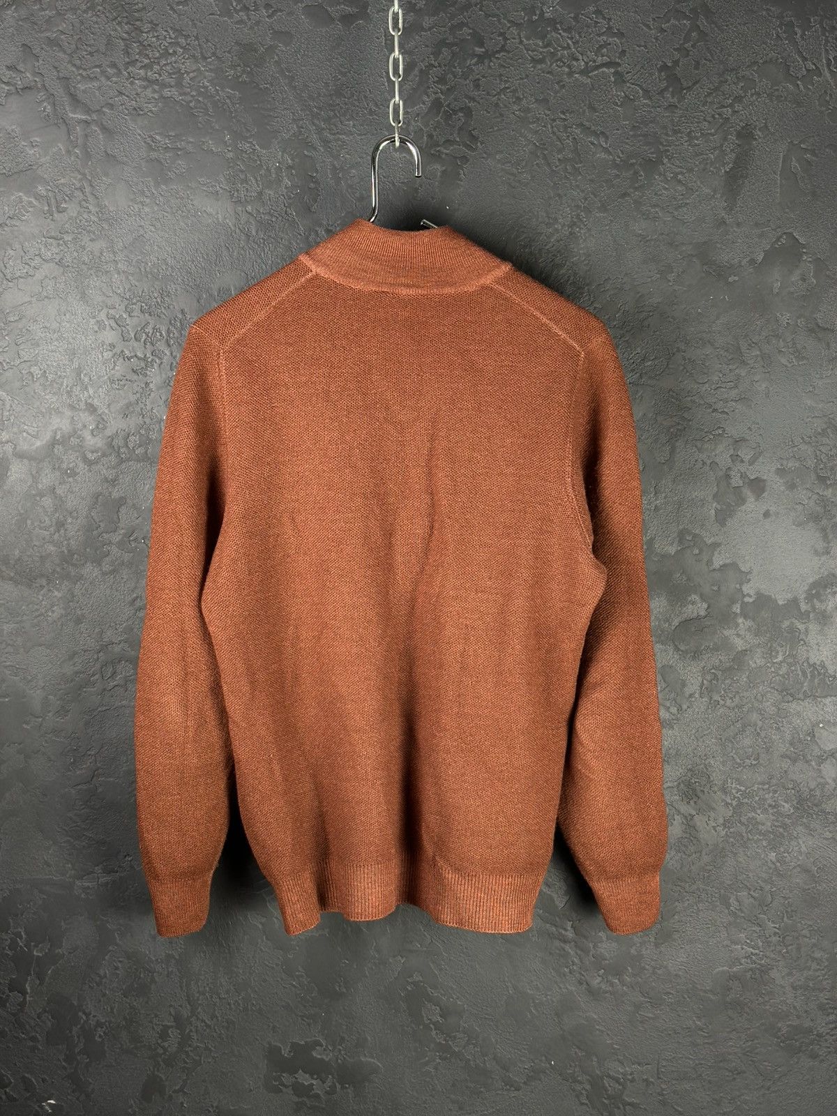 Gran Sasso Vintage Gran Sasso Lana Wool 1/4 Zip Pullover Men's Sweater Size US L / EU 52-54 / 3 - 7 Thumbnail