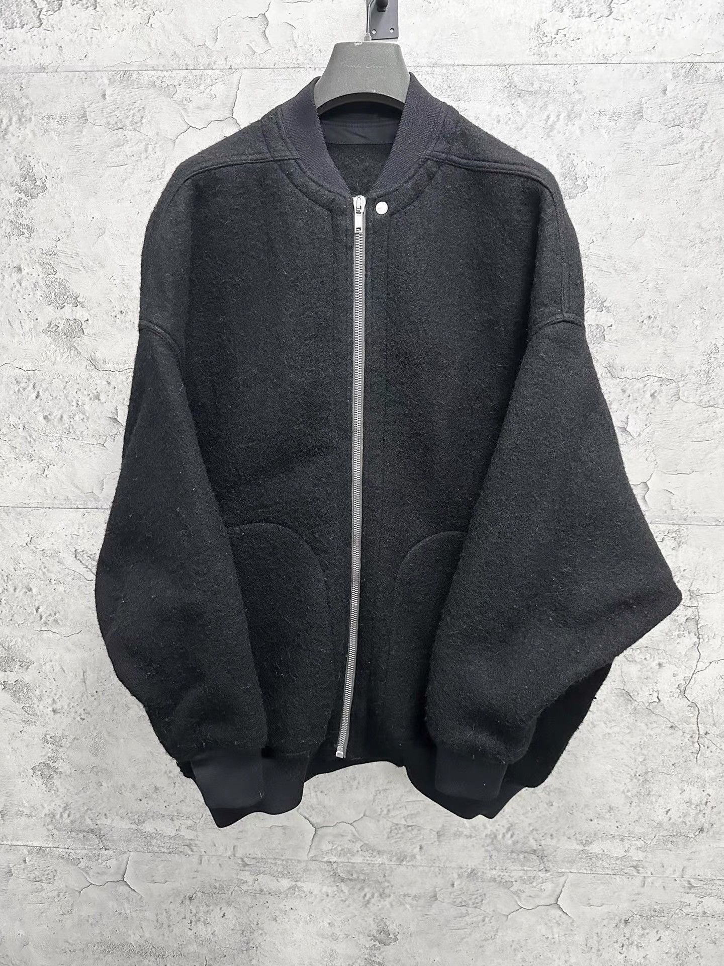 Rick Owens Rick Owens Alpaca Oversized Jacket K34 Size US M / EU 48-50 / 2 - 1 Thumbnail