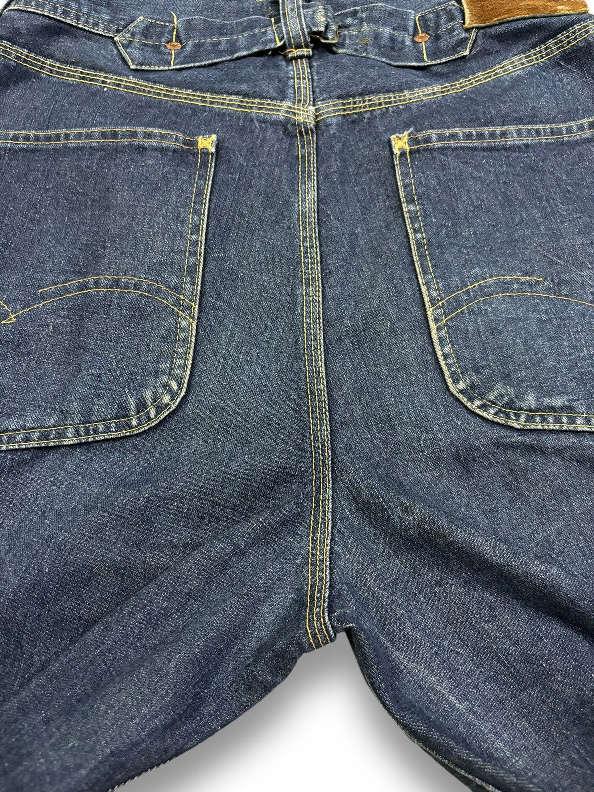 Sugar Cane Vintage 1990s Sugar Cane’s Selvedge Buckle Back Baggy Jeans Size US 30 / EU 46 - 16 Thumbnail
