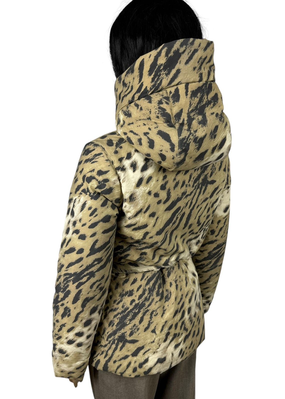 Jean Paul Gaultier Gaultier Junior Leopard Printed Parka Jacket Belted 14Anni Size XS / US 0-2 / IT 36-38 - 7 Thumbnail