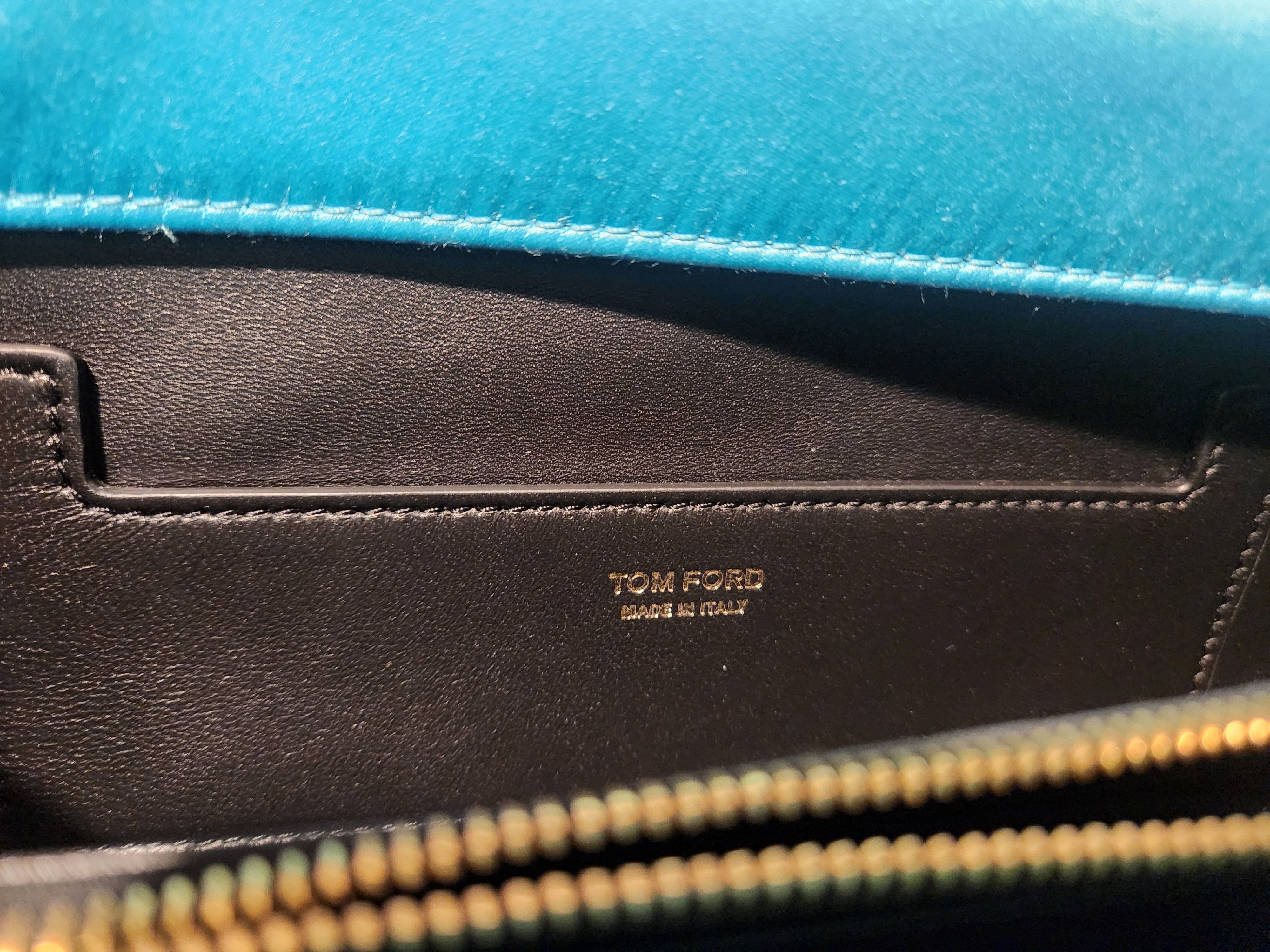 Tom Ford Ava satin clutch Size ONE SIZE - 6 Thumbnail