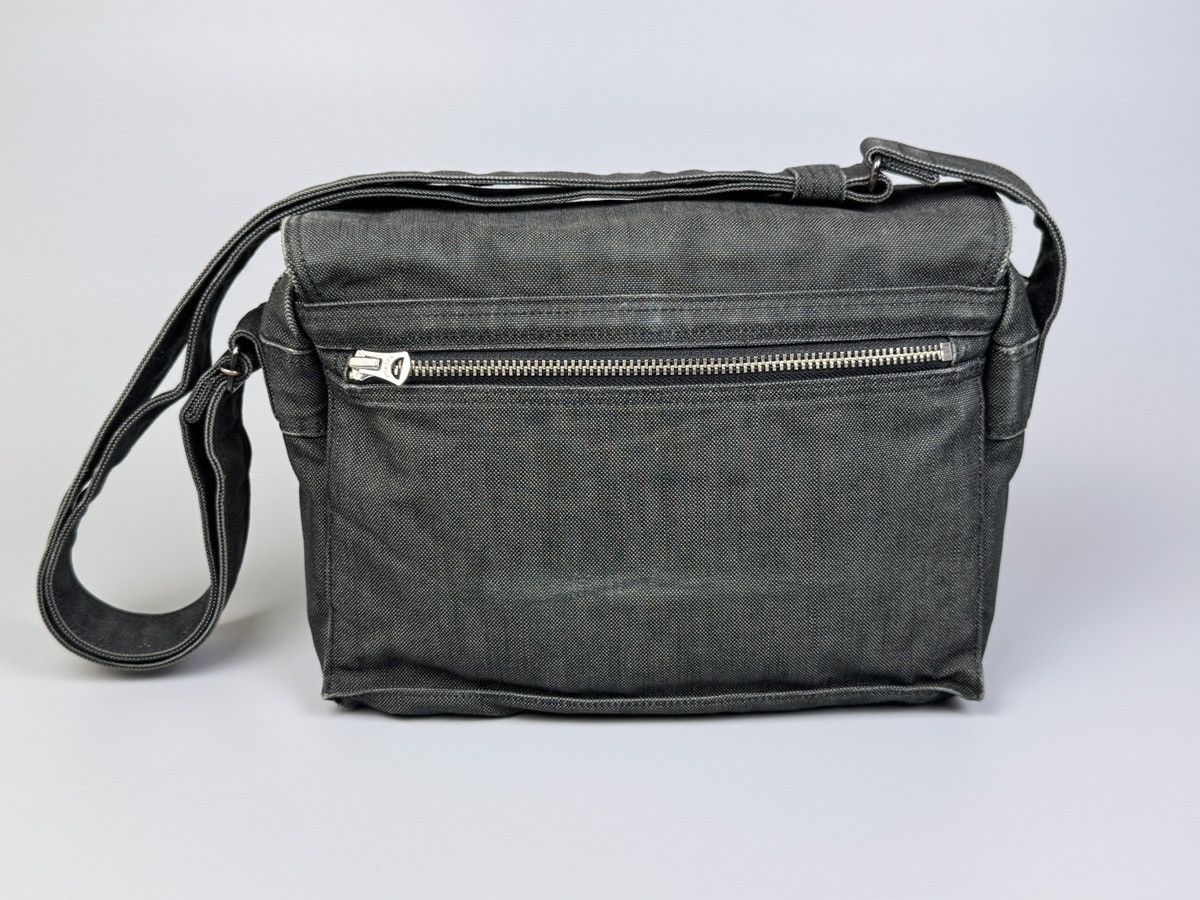 Porter Porter - Japan Gray Denim Fabric Crossbody Bag Size ONE SIZE - 3 Thumbnail