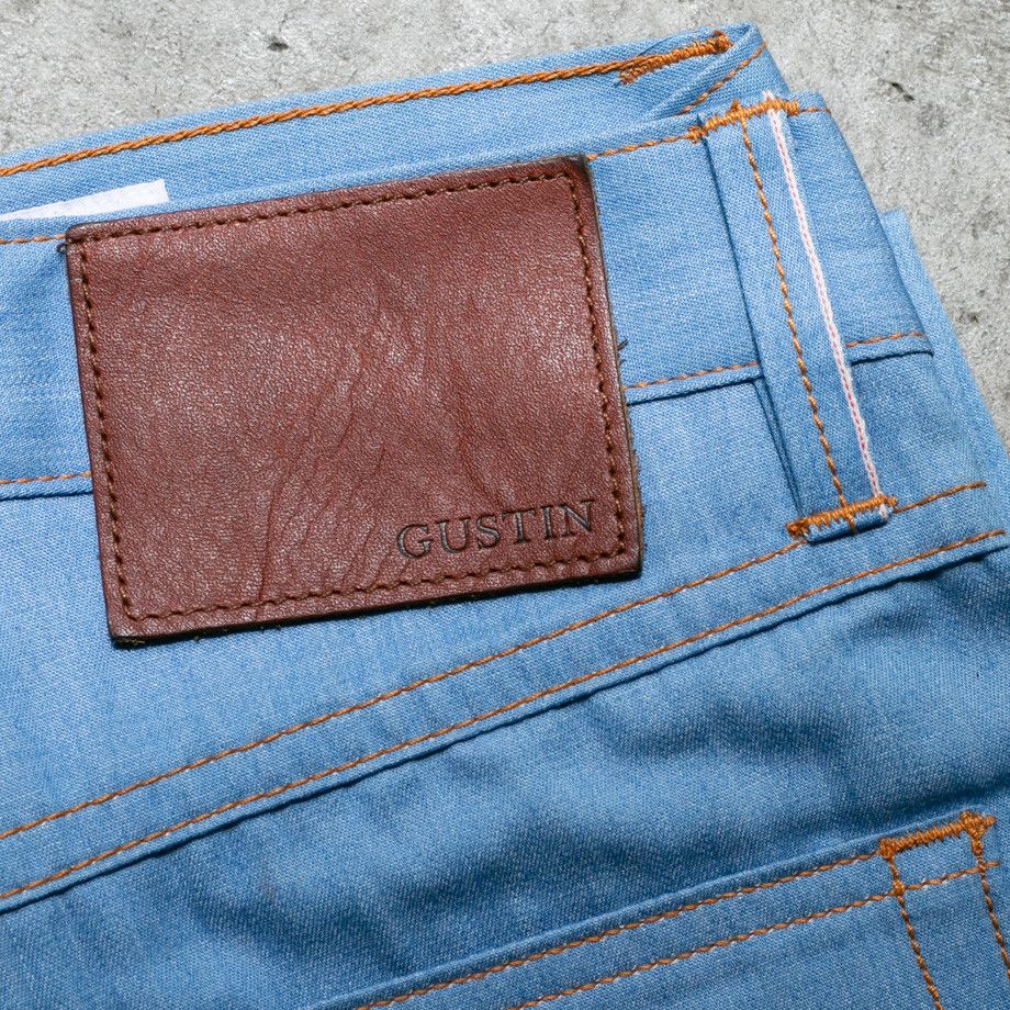 Gustin #550 Superlight Sky Selvedge Size US 34 / EU 50 - 4 Thumbnail