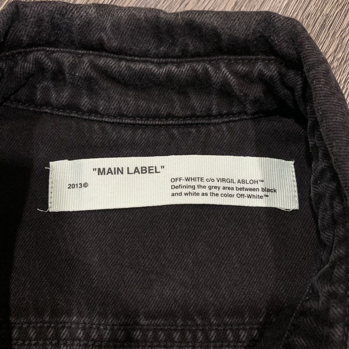 Off-White Off-White Virgin Abloh Black Impressionism Print Jacket Size US S / EU 44-46 / 1 - 8 Thumbnail