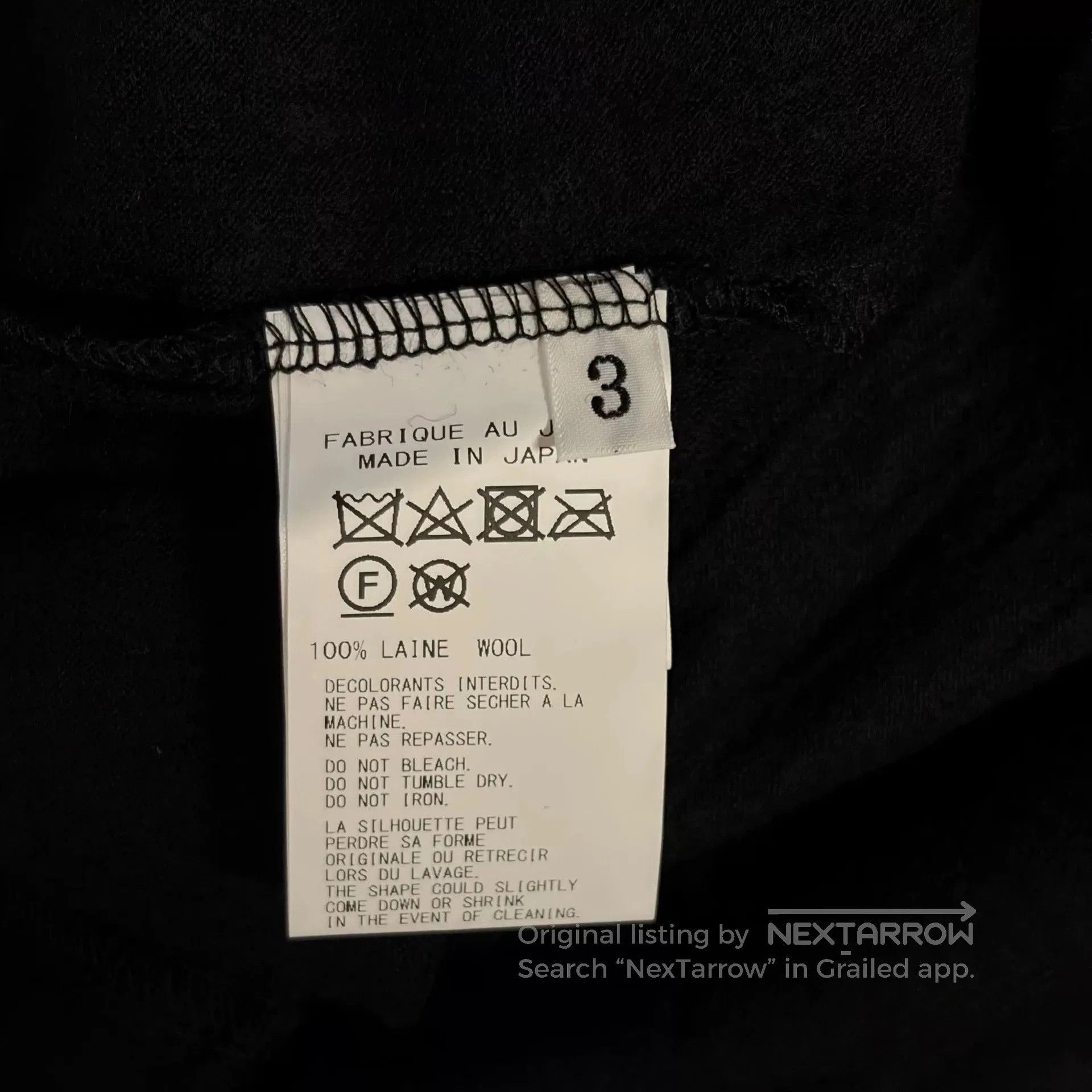 Yohji Yamamoto black high. Size US M / EU 48-50 / 2 - 7 Thumbnail