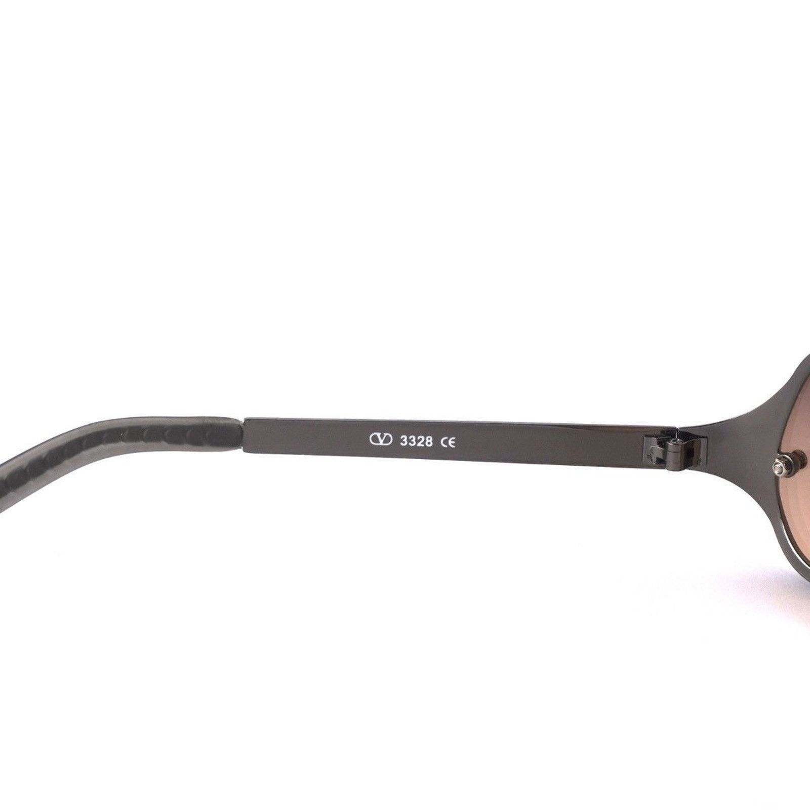Valentino Vintage 90s Valentino 3328 Mirrored Lenses Silver Sunglasses Size ONE SIZE - 4 Thumbnail