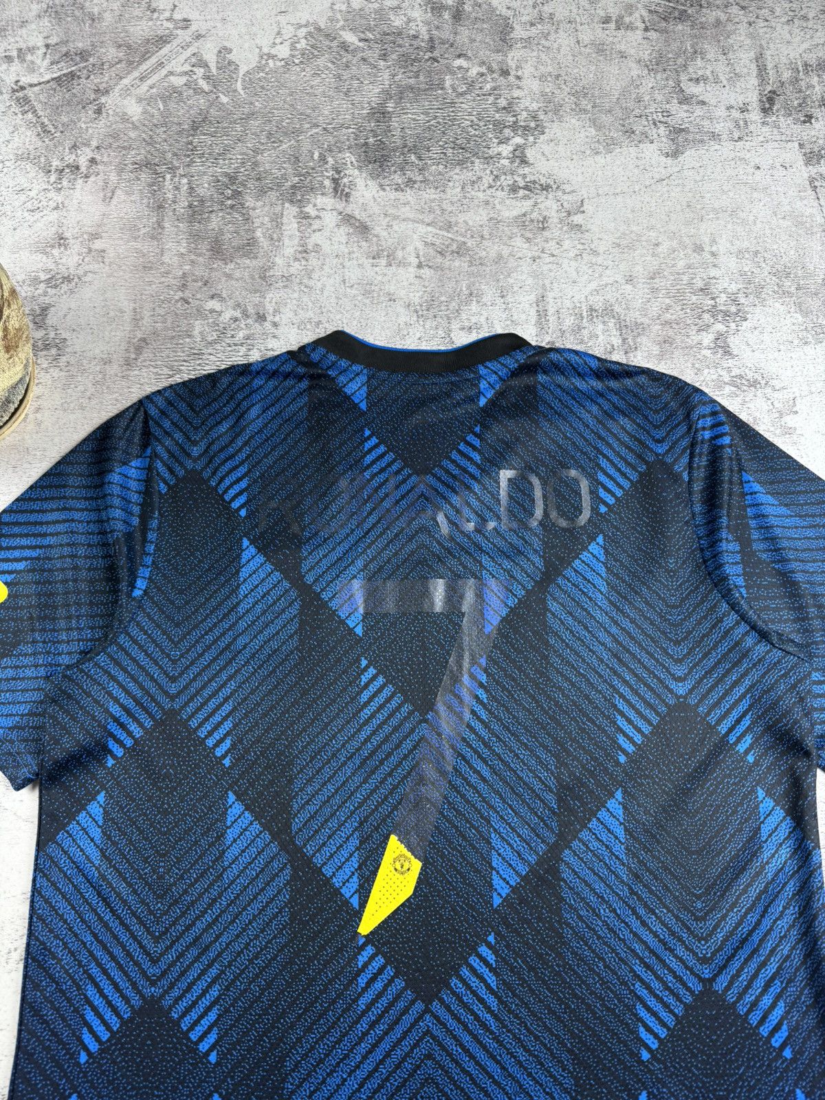 Adidas Manchester United Cristiano Ronaldo 2021/2022 Third Jersey Blockcore T Shirt Tee Size US XXL / EU 58 / 5 - 20 Thumbnail
