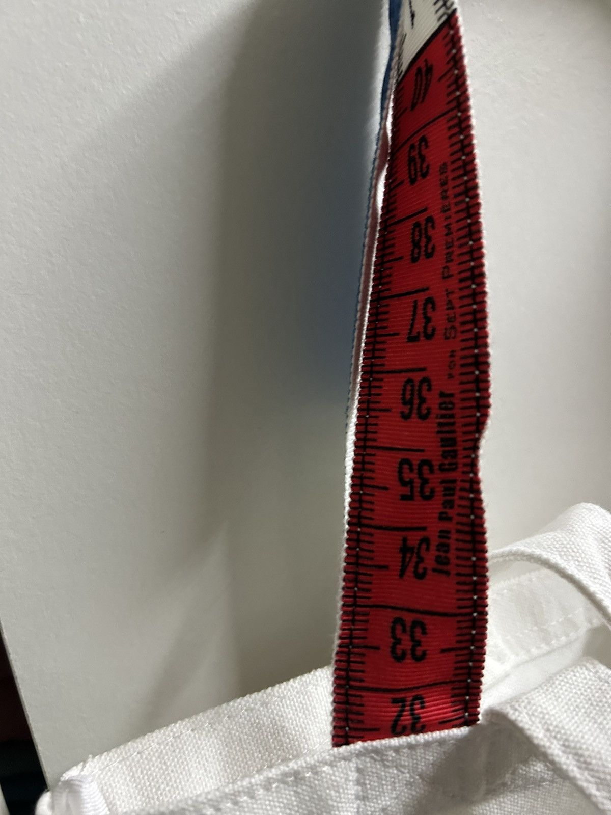 Jean Paul Gaultier For Sept Premieres FW2015 Measuring Tape Tote Bag Size ONE SIZE - 8 Thumbnail