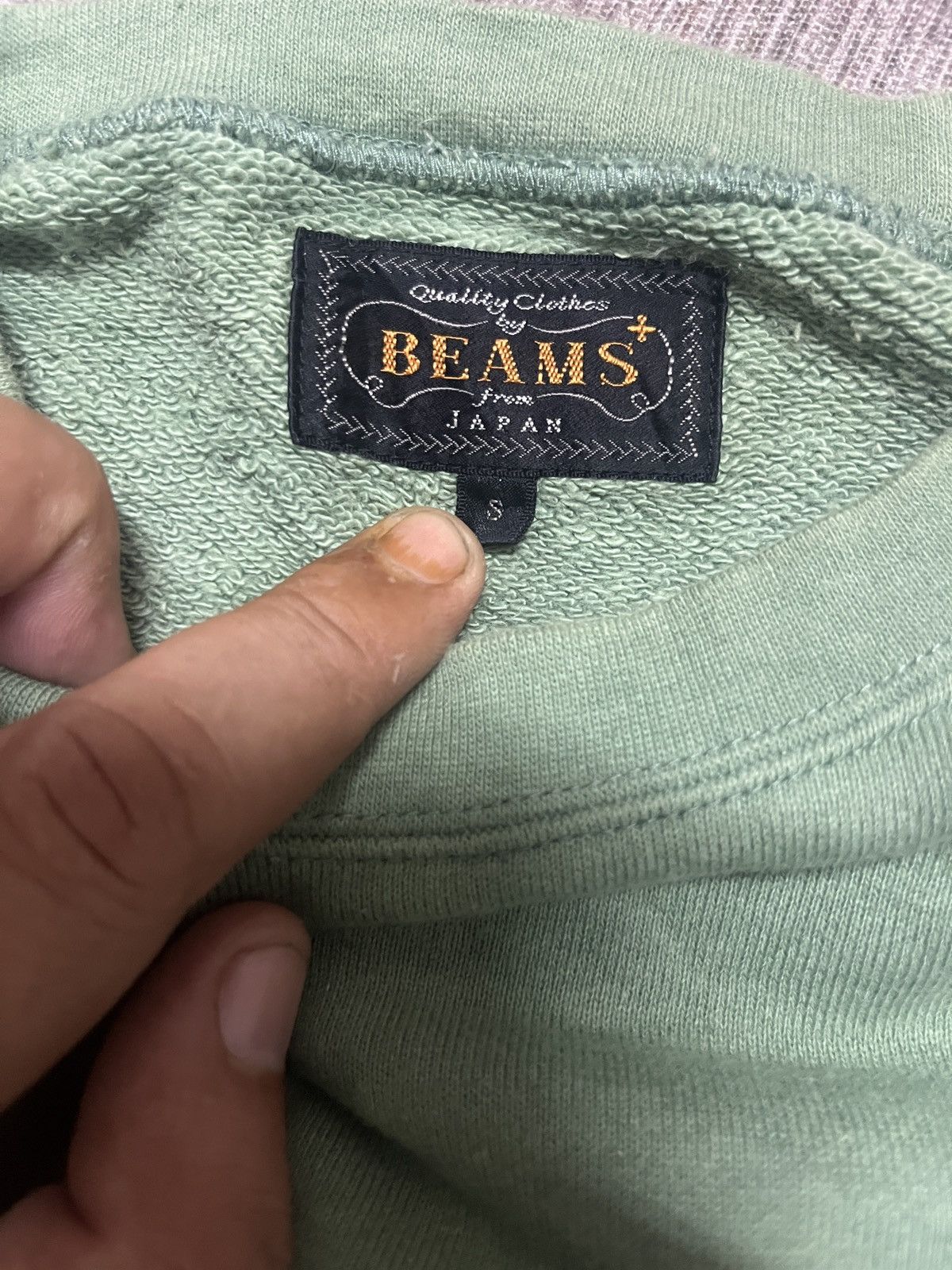 Beams Plus × Japanese Brand Beam plus sweatshirt Size US S / EU 44-46 / 1 - 7 Thumbnail
