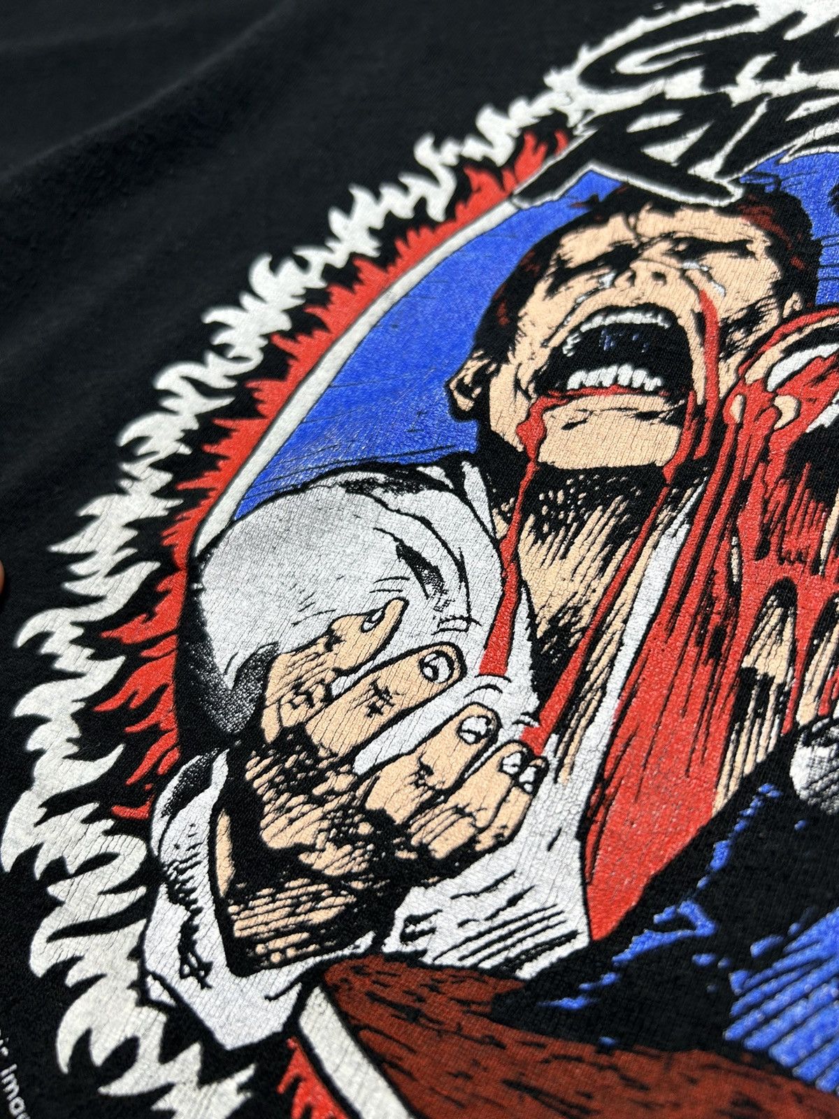 Marvel Comics RARE! 1992 Ghost Rider “I am Transformed” Marvel T-Shirt Size US L / EU 52-54 / 3 - 6 Thumbnail